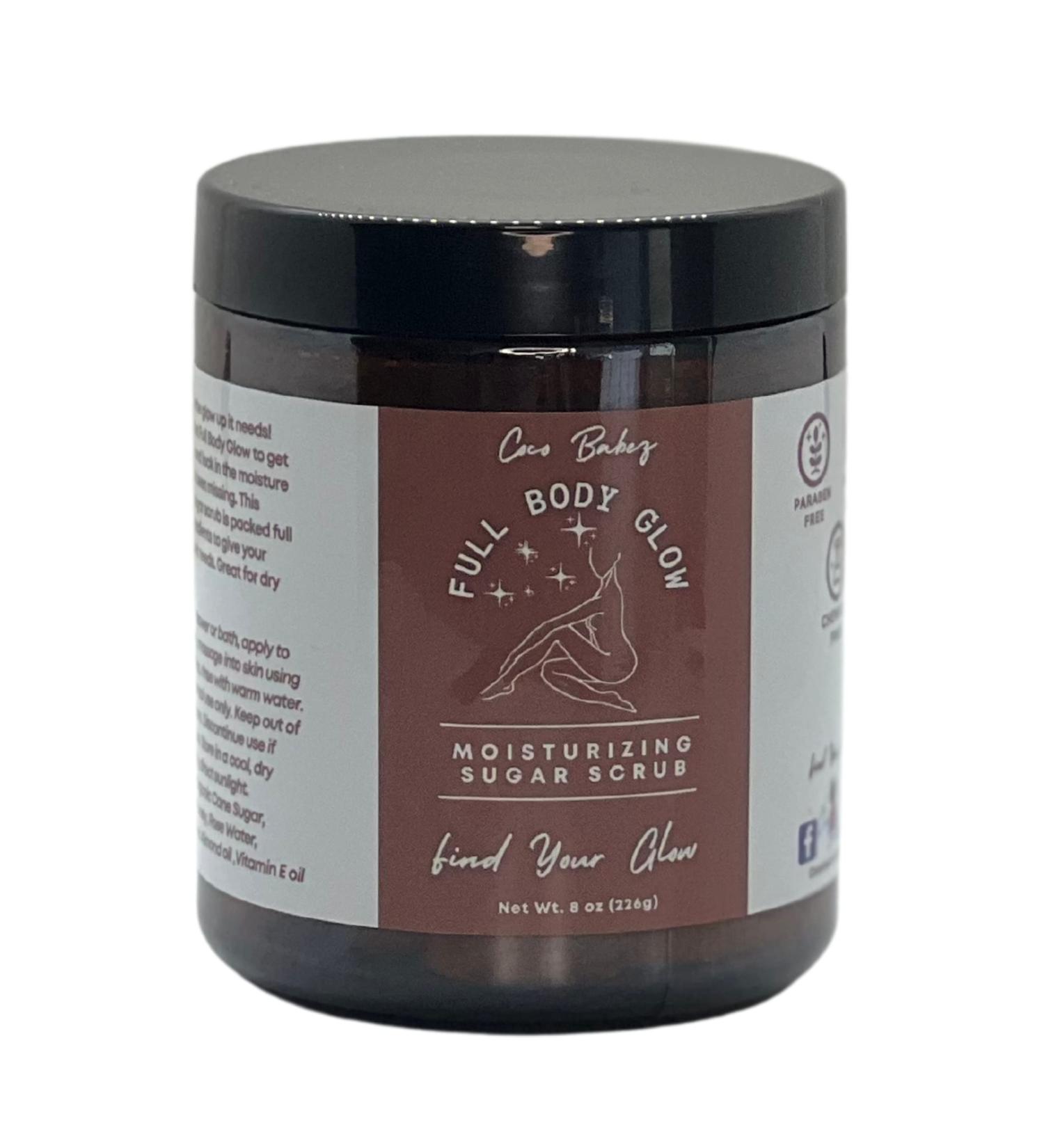 Full Body Glow All Natural moisturizing body scrub