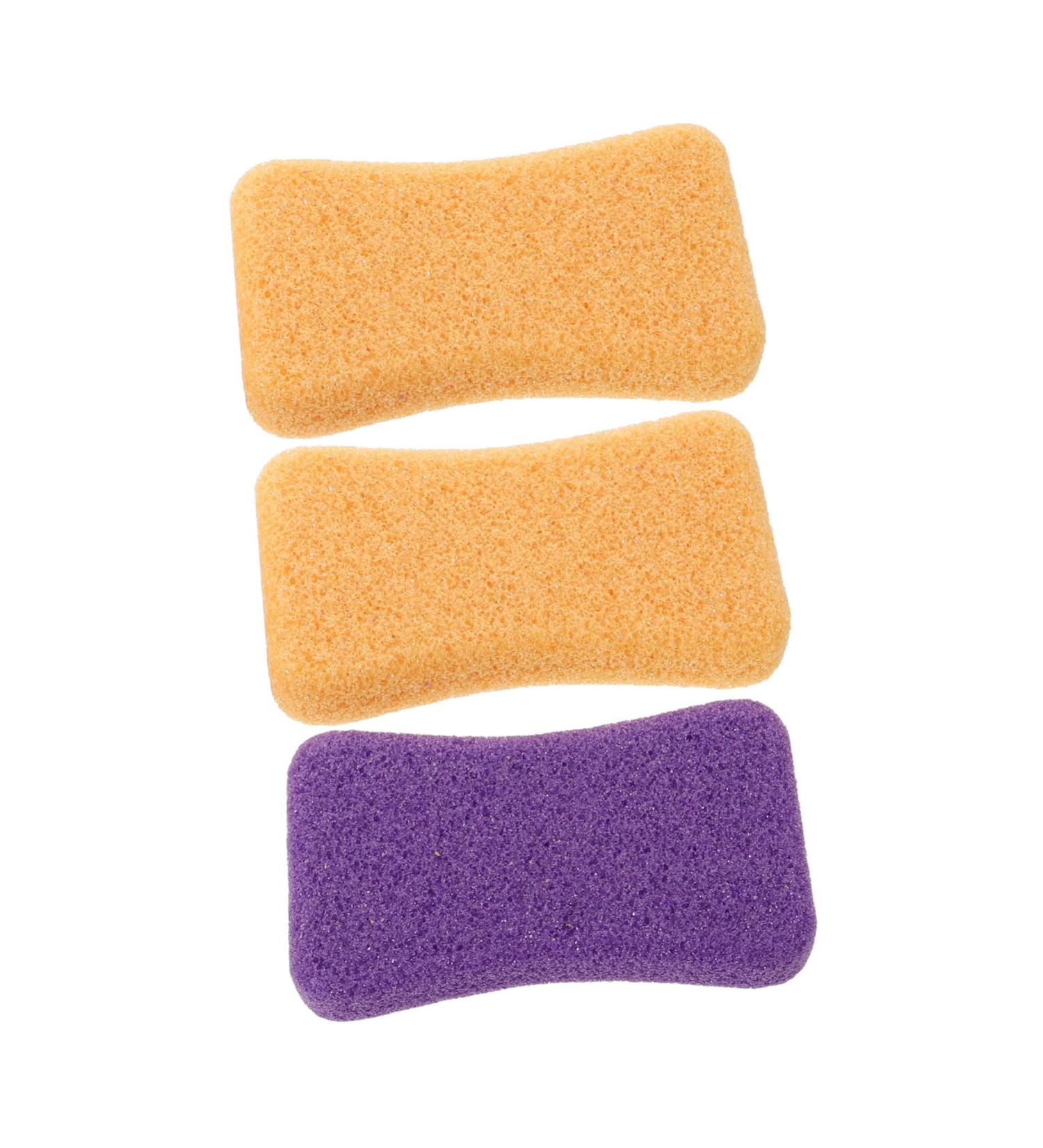 FRCOLOR Grinding Foot Tool Foot rubbing Stone Foot Stone Foot Scrub Body scrubbers feet Pumice Block Foot Pumices Foot Exfoliation Pumice for feet Natural pomes Metal Foot Heel - Buy Online on GoSupps.com