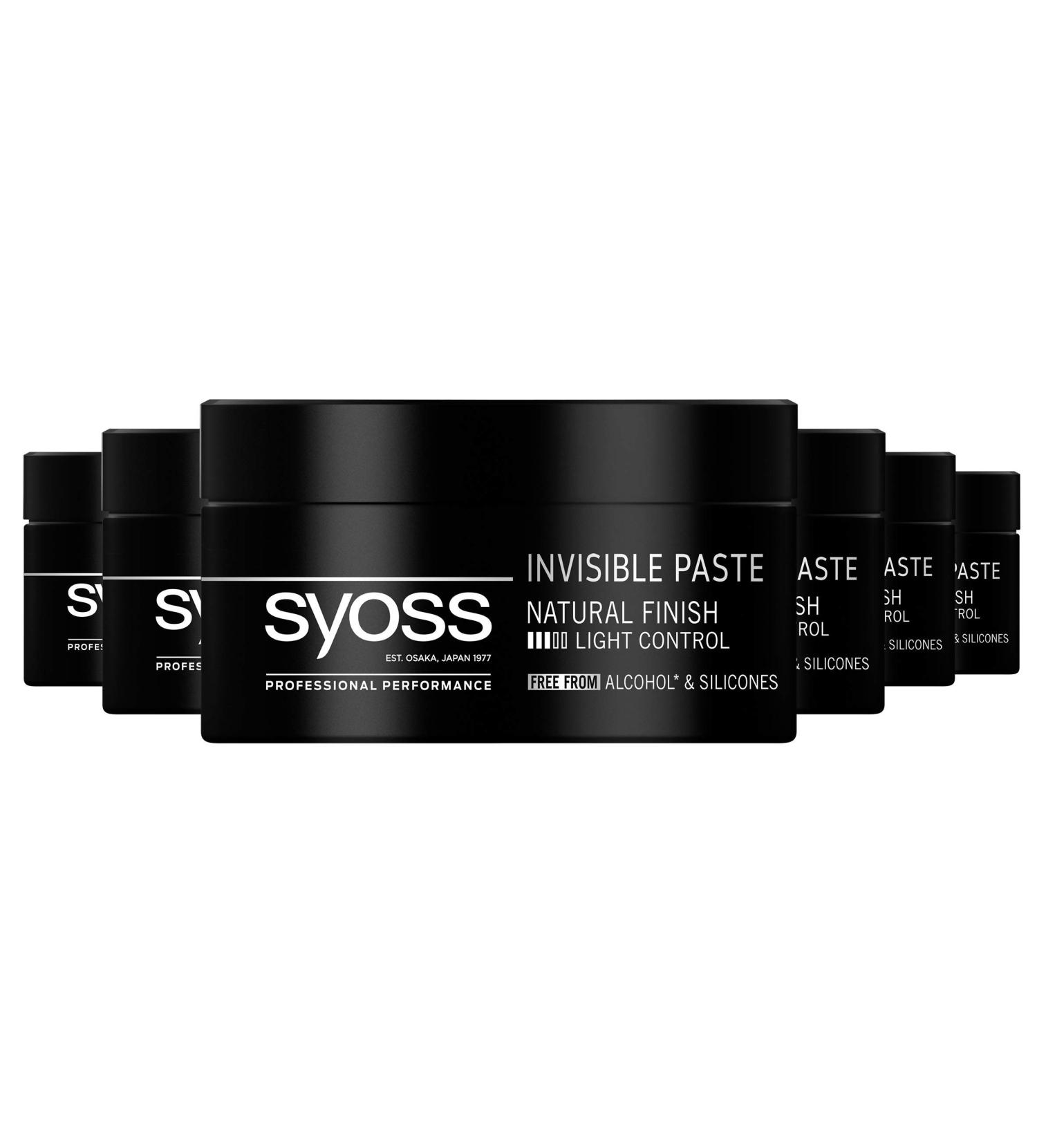 Syoss Invisible Hold Paste 100ml - Buy 6 Pack | Best International Shipping & Great Deals - Buy Online on GoSupps.com