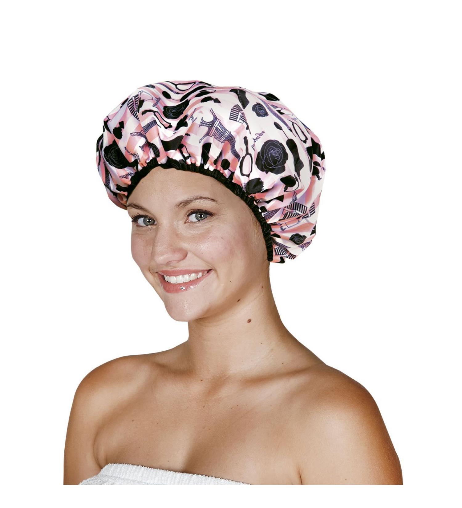 Betty Dain Stylish Terry Lined Shower Cap - The Socialite Collection Boudoir | International Shipping Available - Buy Online on GoSupps.com