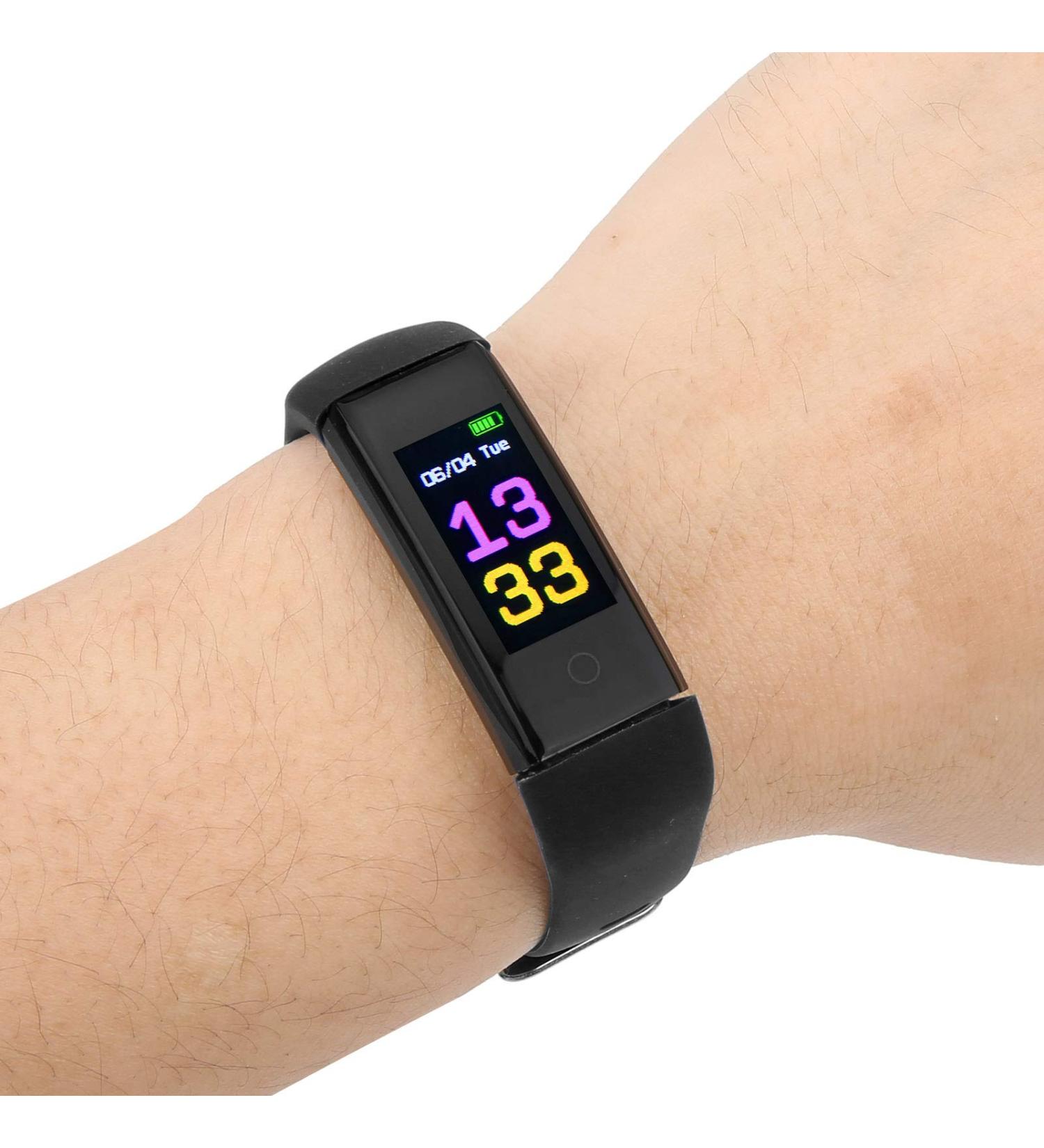 OKAT Smartband - Waterproof Sports Bracelet for Sleep Quality & Data Analysis | Black | Healthy Lifestyle Tracker - Buy Online on GoSupps.com