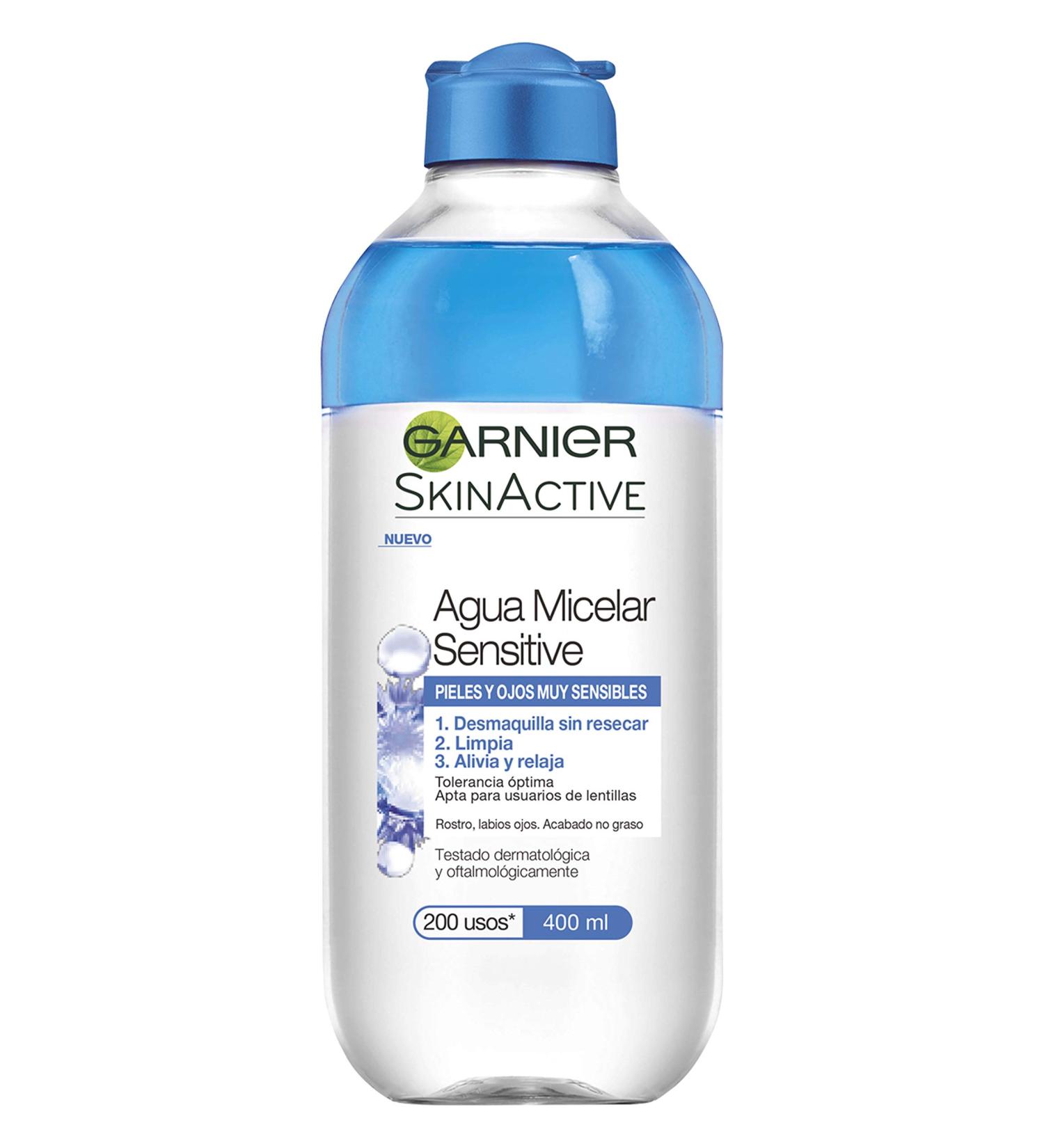 L'Or al Garnier Skin Active Mizellar Water for very sensitive skin and eyes 6 x 400 ml total 2400 ml - Buy Online on GoSupps.com