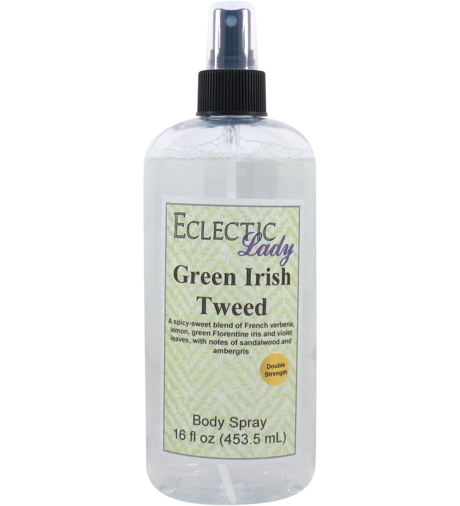 Green Irish Tweed Body Spray (Double Strength) 16 ounces Body Mist for Women with Clean Light & Gentle Fragrance Long Lasting Perfume with Comforting Scent for Men & Women Cologne with Soft 16 Fluid Ounces (Double Strength) - Buy Online on GoSupps.com