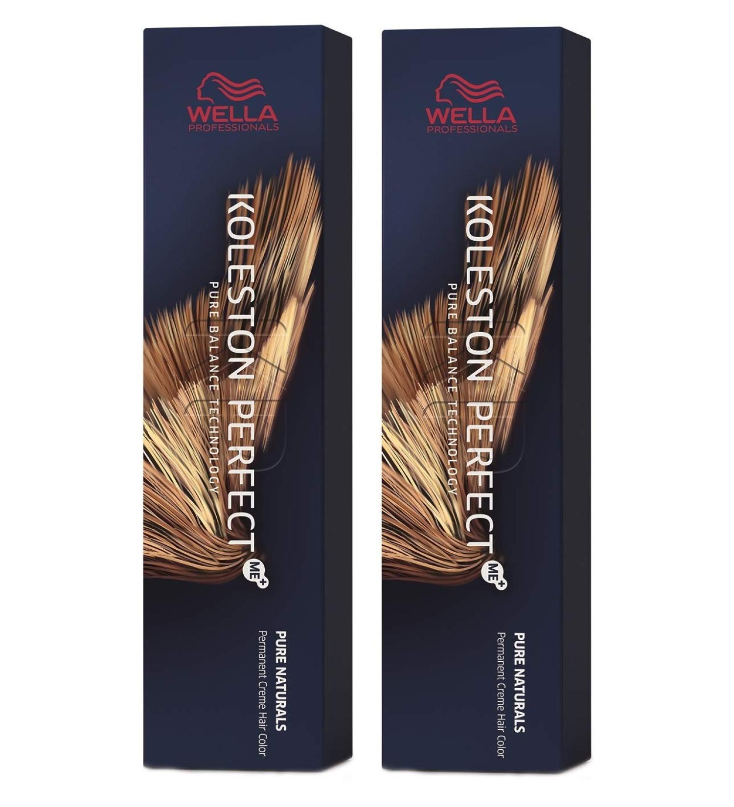 2 x Wella Koleston Perfect ME+ 2/0 black 60 ml Black 2 Count (Pack of 1)