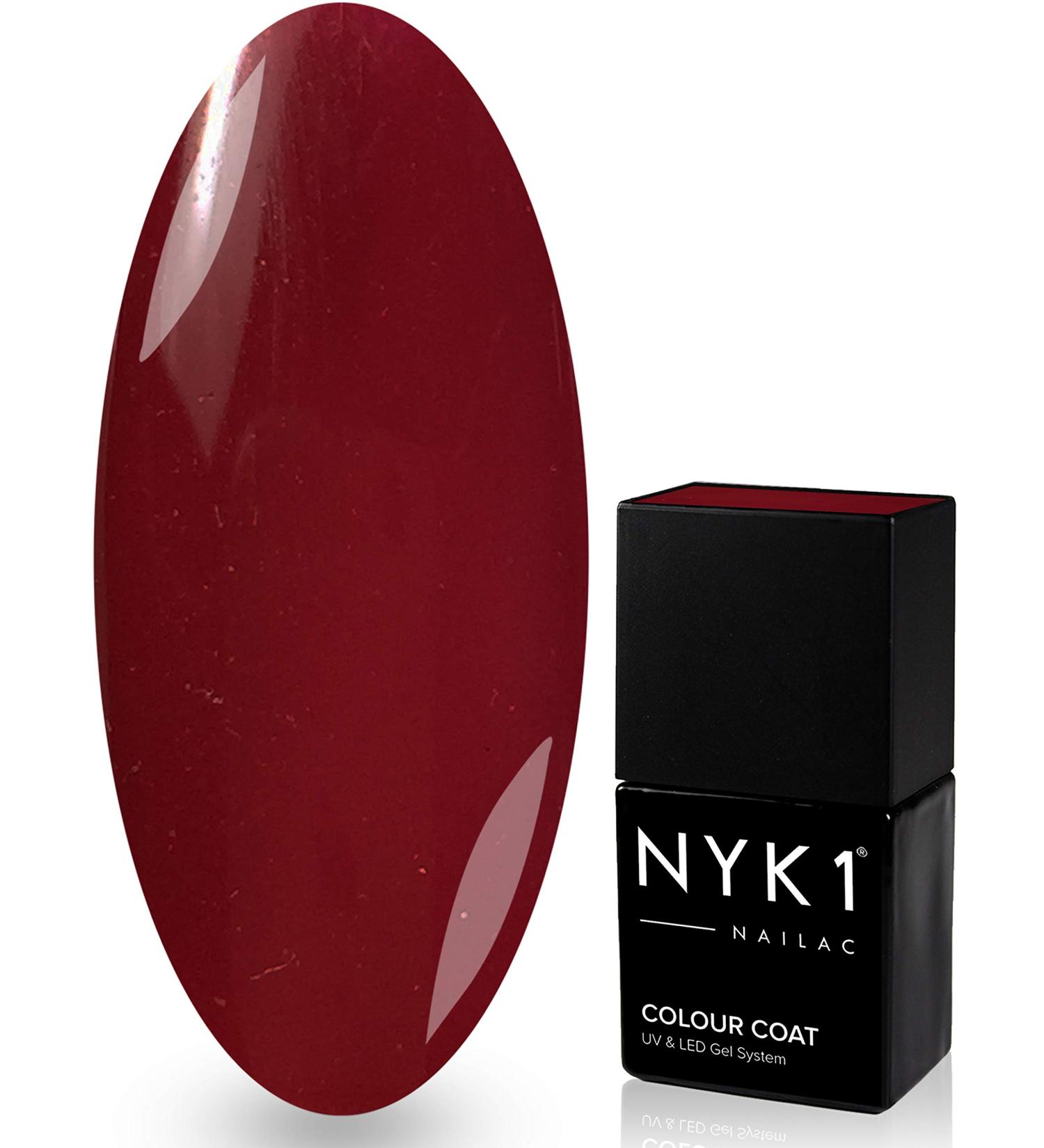 NYK1 NAILAC - DAMSON CRUSH - Professional Shellac Gel Nail Polish - UV and LED Drying - Quick Soak Off Gel Polish 10ml - Over 100 Colours to Choose From! - Buy Online on GoSupps.com