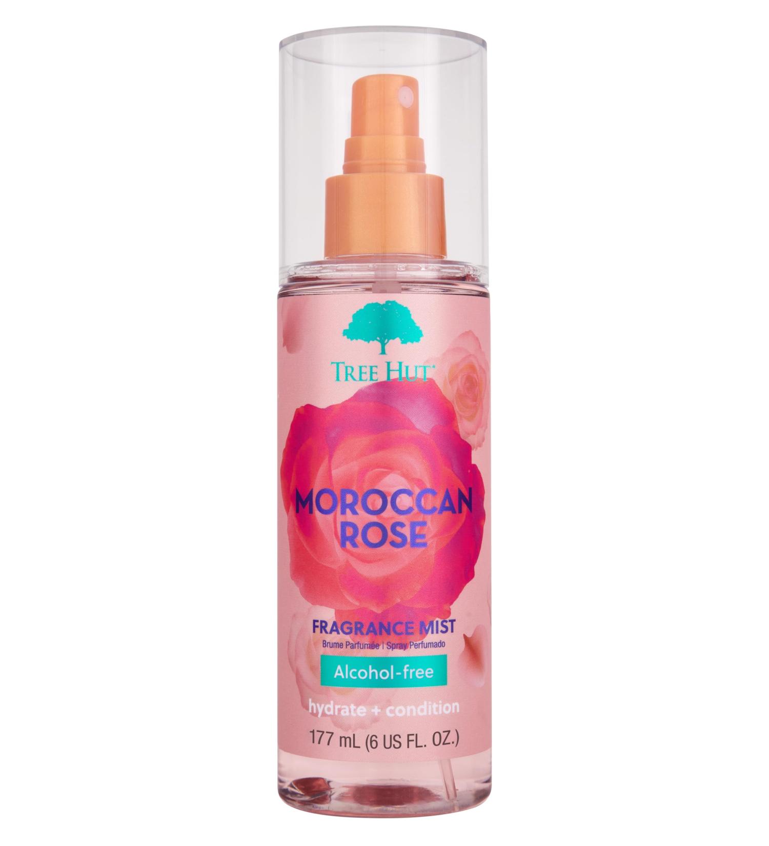 Tree Hut Moroccan Rose Fragrance Mist | Spritz On for a Refreshed Feel or Layer with Your Favorite Scents | Versatile Body Spray | 6 fl oz. Moroccan Rose 6 Fl Oz (Pack of 1) - Buy Online on GoSupps.com