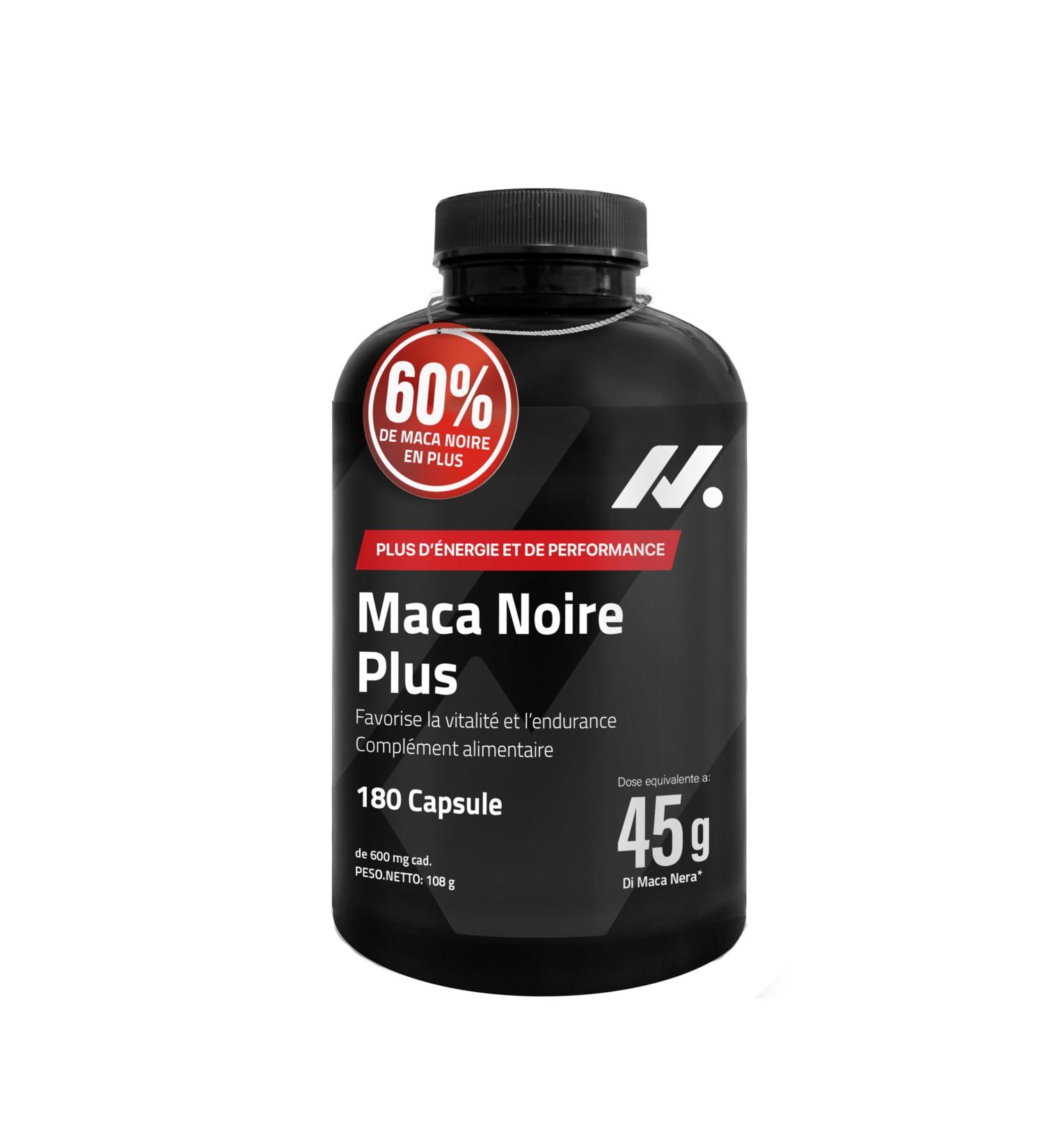 Maca Plus Testosterone Homme 45.000 mg quivalents de Maca Noire (Extrait 100:1) Arginine Taurine Vitamine B6 180 G lules. V gan Sans Gluten ni Lactose. nergie Vitalit Sommeil R parateur - Buy Online on GoSupps.com