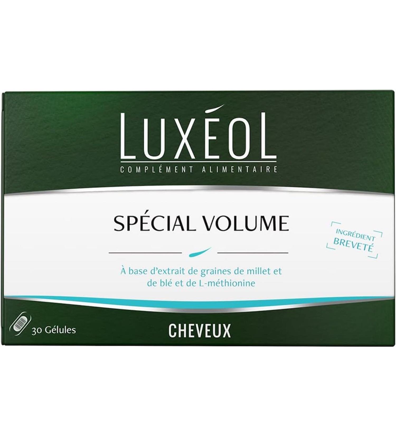 LUX OL - Special Volume - Food Supplement - Volume & Shine - Wheat Millet & L-Methionine - All Hair Types - Made in France - 15 Day Hair Program - 30 Capsules - Buy Online on GoSupps.com