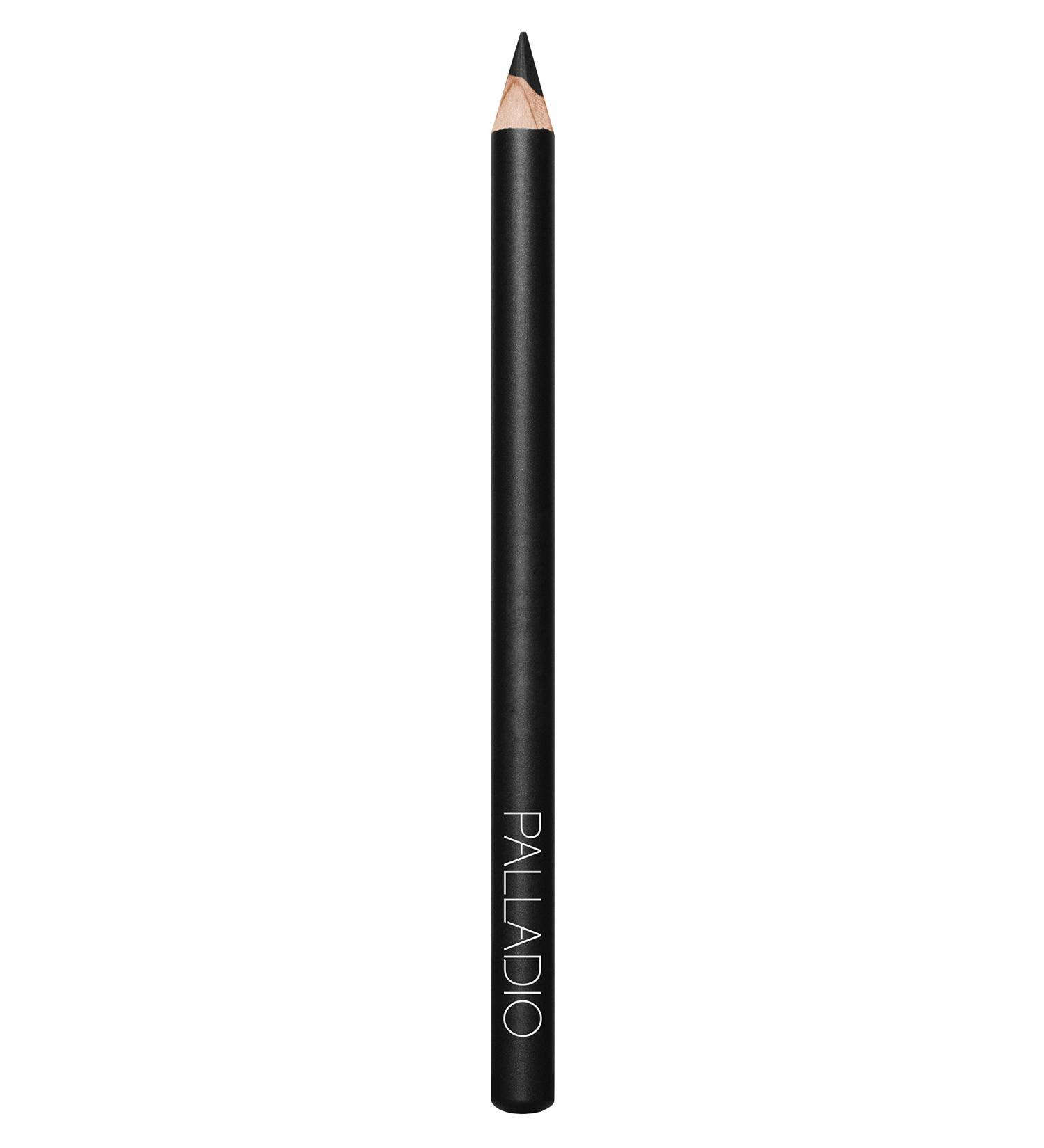 Palladio Wooden Eyeliner Pencil - Thin, Easy Application, Long Lasting Black Pencil for Perfectly Outlined Eyes - Buy Online on GoSupps.com