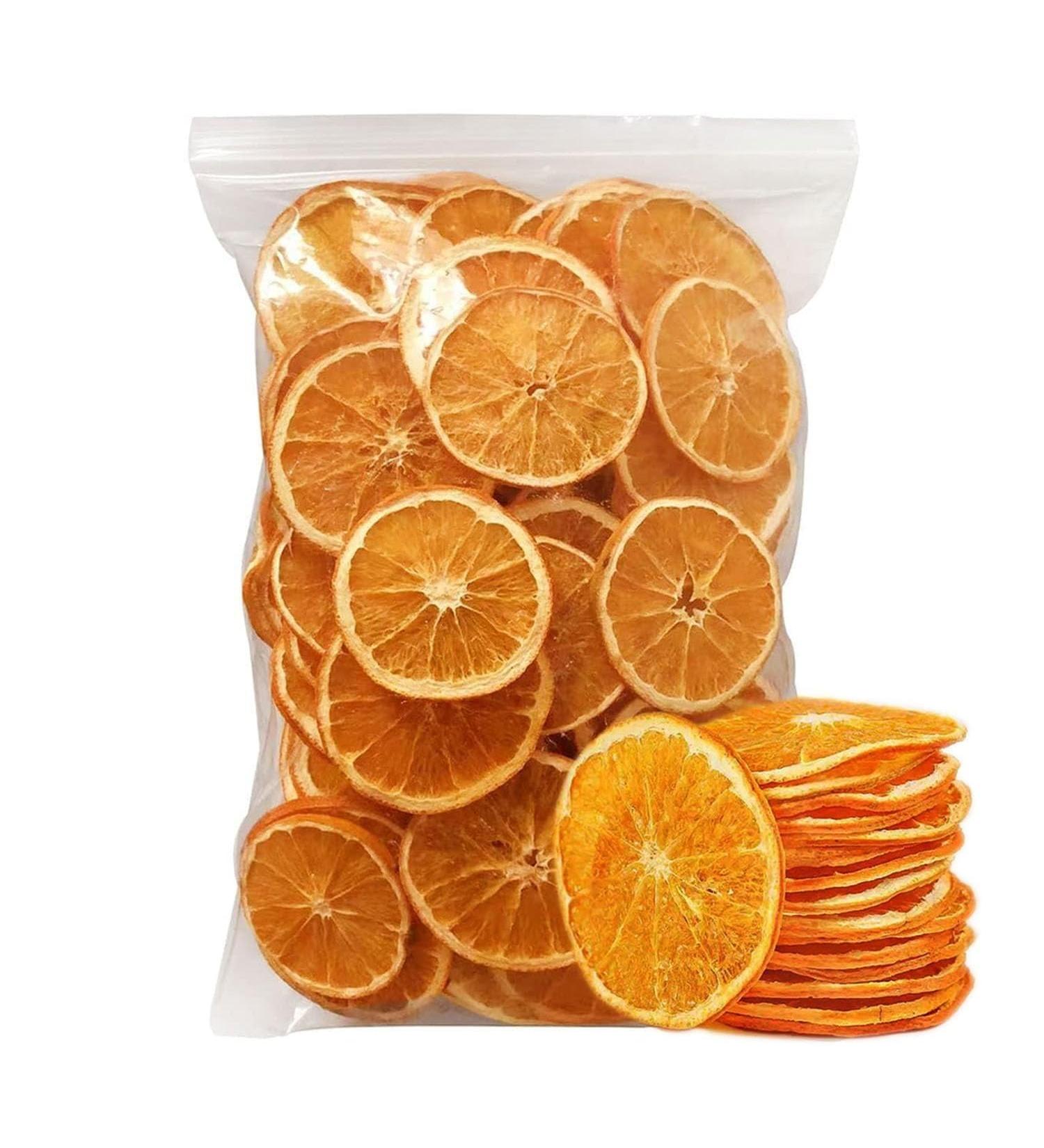 Tranches d'orange s ch es de qualit sup rieure JGFWAT100 g 100% naturelles sans additifs peuvent tre utilis es pour les d corations de No l la pr paration du th la p tisserie et les collation - Buy Online on GoSupps.com
