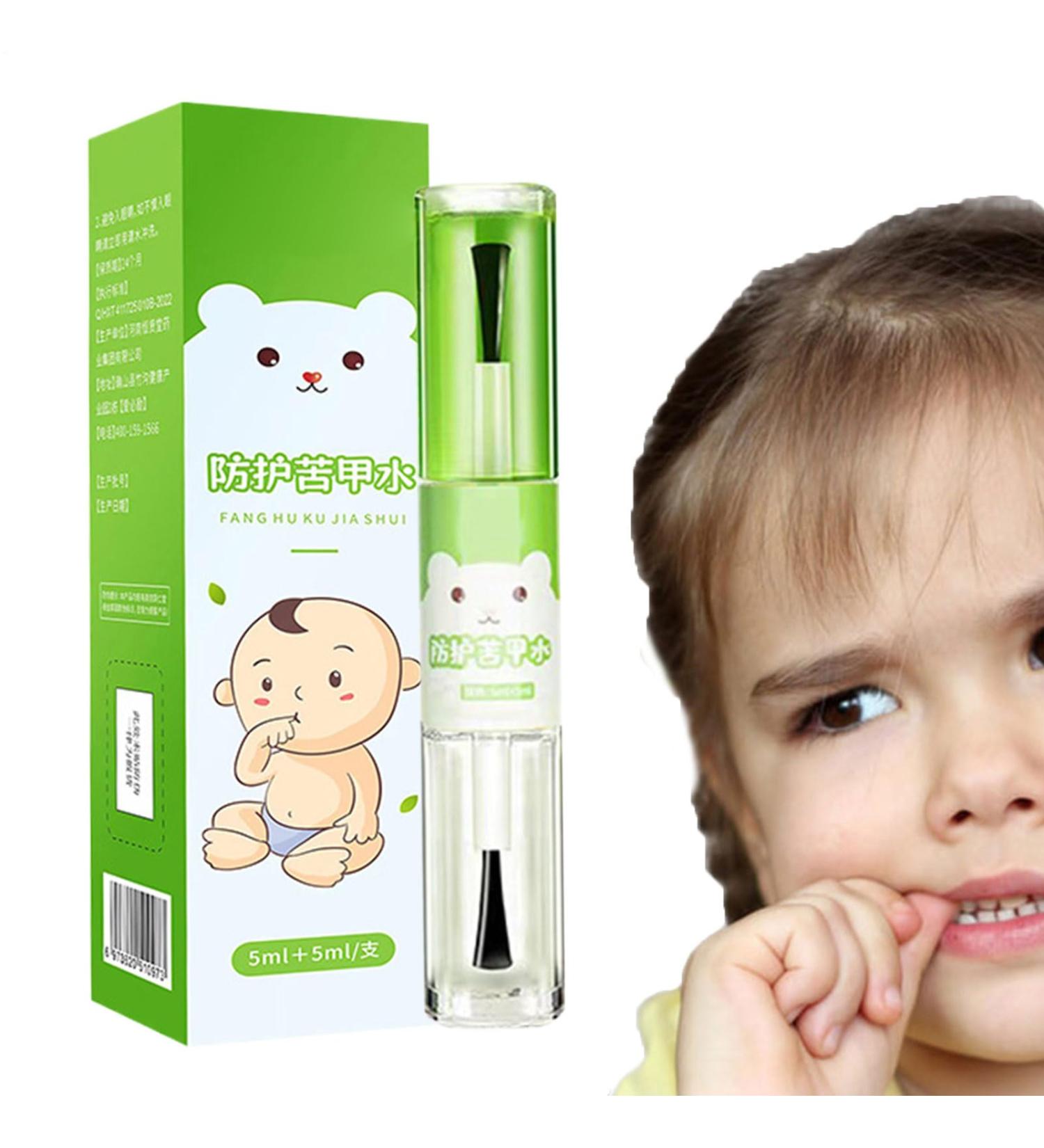 Anti-nail bite water stop biting 10 ml stops the thumb sucking the long-lasting protection effect prevents thumb sucking habits for those - Buy Online on GoSupps.com