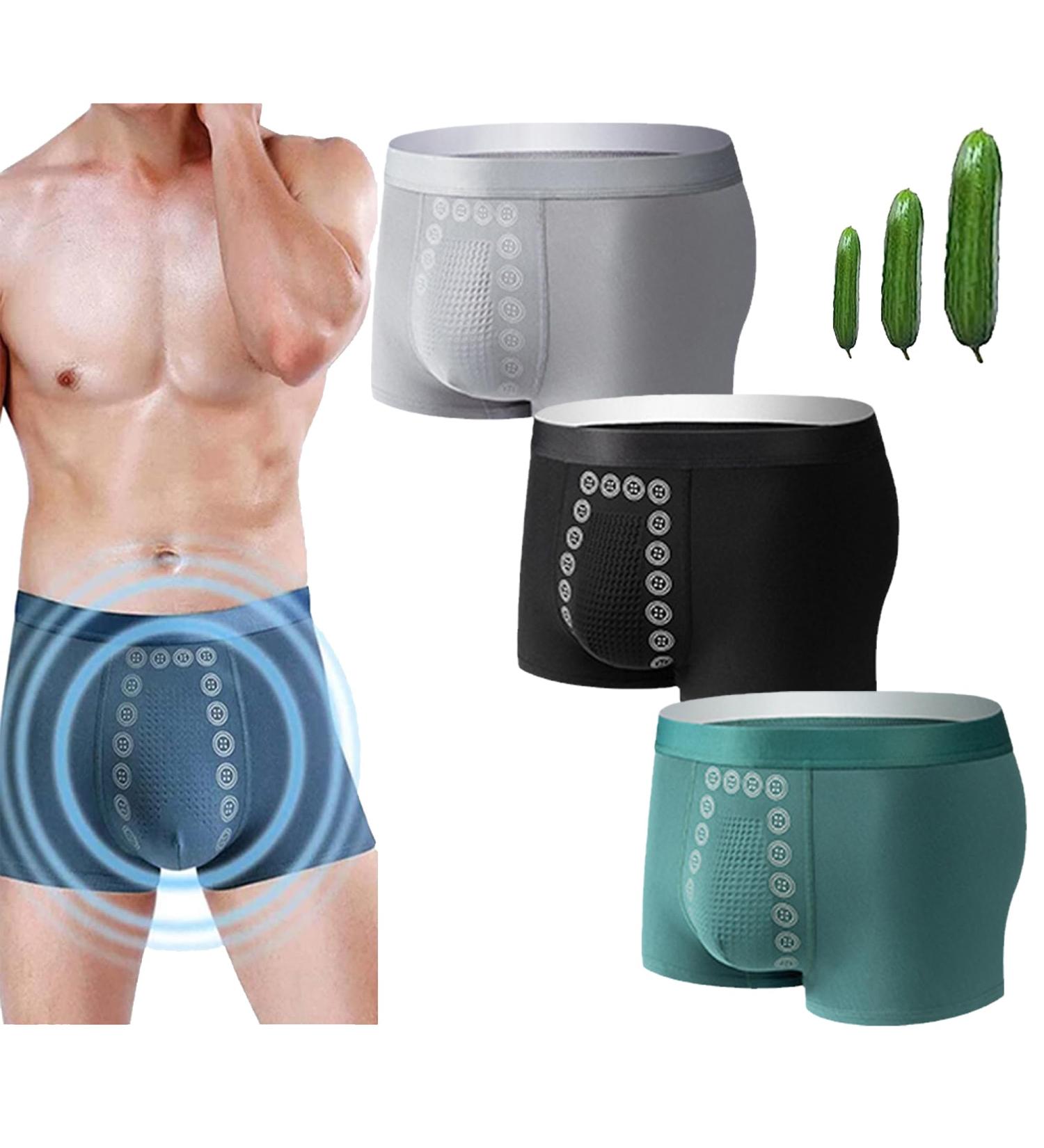 2023 New Energy Field Therapy Men's Underwear EFT Energy Field Therapy Men's Underwear Magnetic Therapy Men's Underwear 3pcs-d Large - Buy Online on GoSupps.com