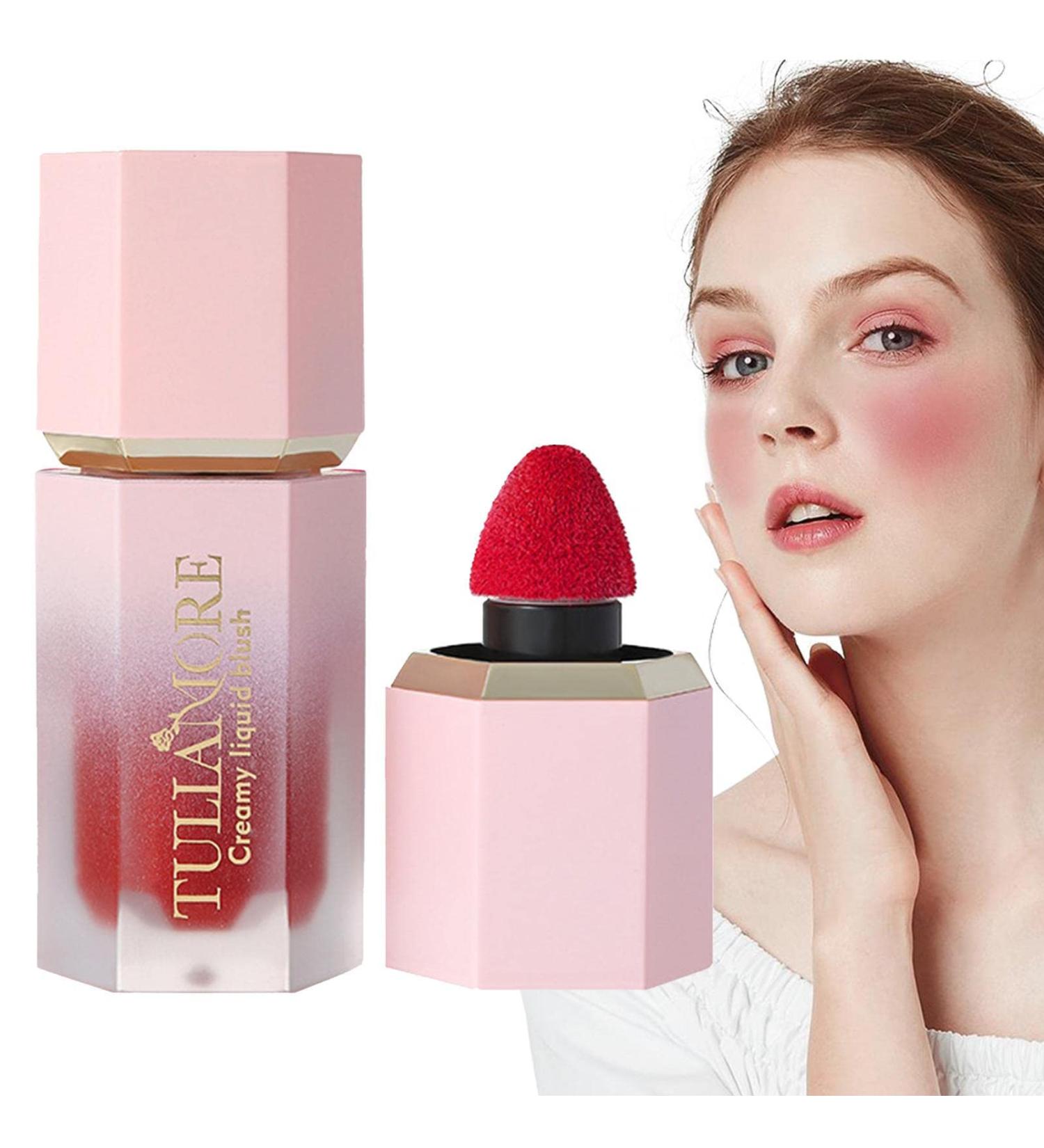 Liquid for Cheeks Waterproof Cream Makeup Stick - Natural Long-Wearing Liquid Cheek Smudge-Proof Look for Women's Eyes Cheek Lips Makeup Fanelod 08# - Buy Online on GoSupps.com