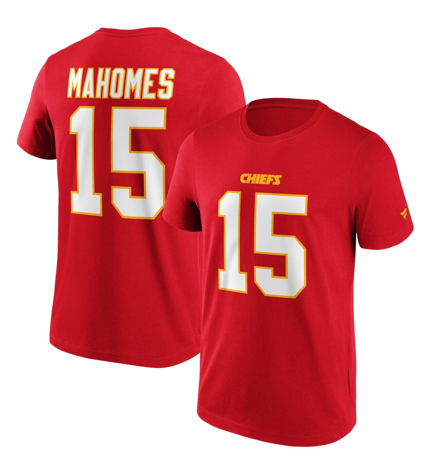 Shop NFL Kansas City Chiefs Shirt #15 Patrick Mahomes - Official Merchandise Worldwide Shipping - Buy Online on GoSupps.com