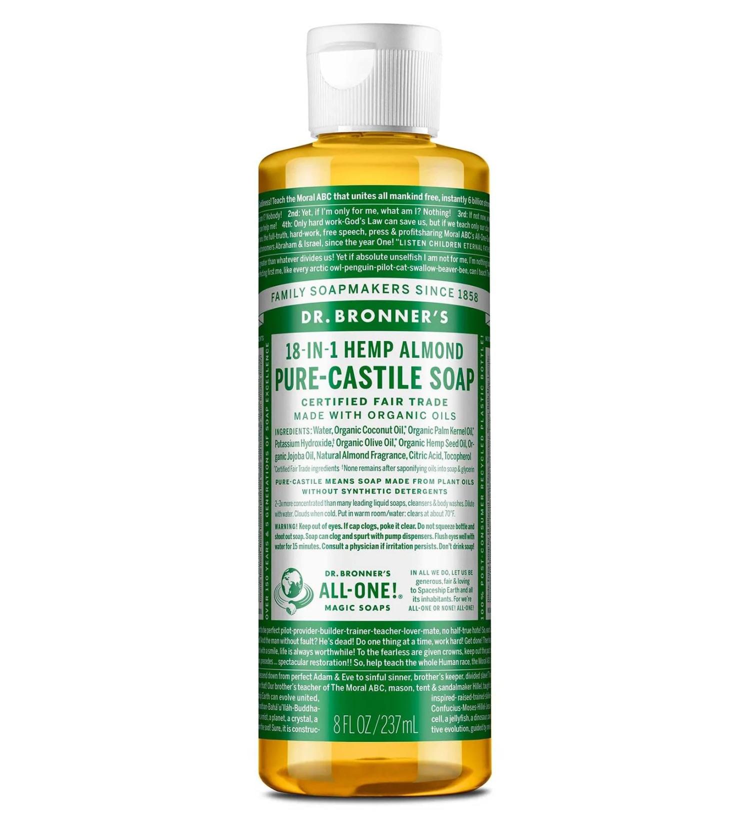 Dr. Broners Castile Liq SP OG3 Amande 227 ml