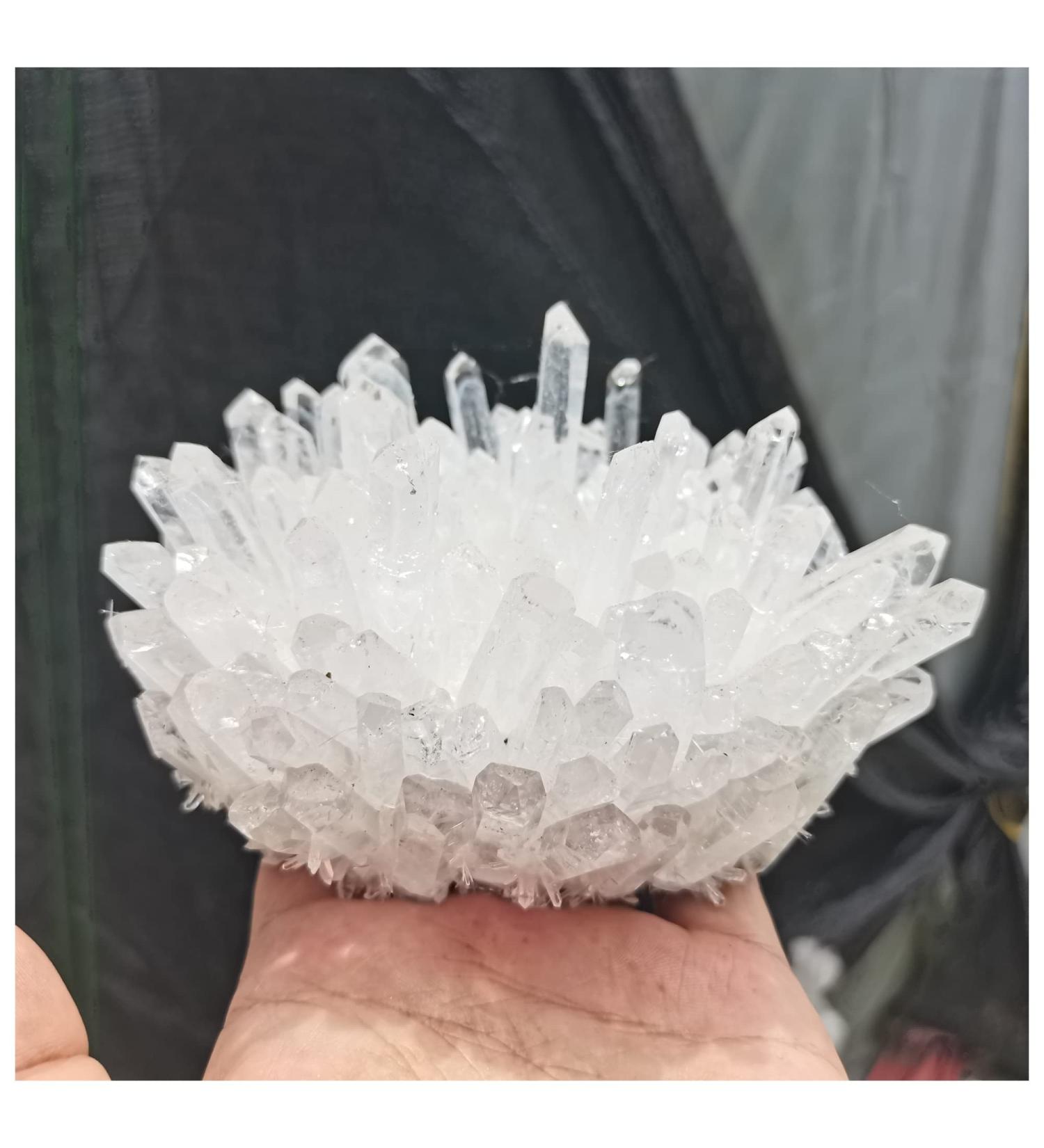 Natural Crystal Rough Natural Crystals Clear Quartz Cluster Freeform Reiki Stones Room Home Office Aquarium Decoration Accessories Gemstone Decoration (Size : 400-500g) - Buy Online on GoSupps.com