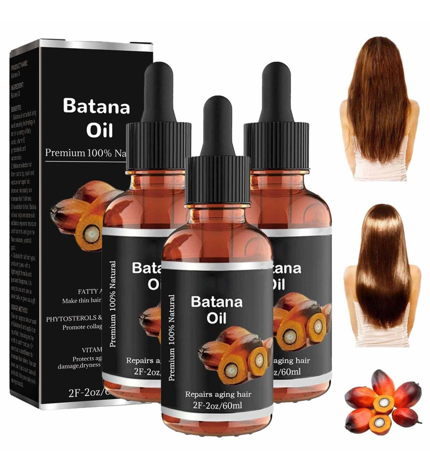 Batana Oil Batana Oil Organic for Healthy Hair Oil for Hair Growth Enhances Hair & Skin Radiance Promotes Hair Wellness for Men & Women Natural Oil for Repairs Aging Hair Leaves Hair Smoother Oil - Buy Online on GoSupps.com