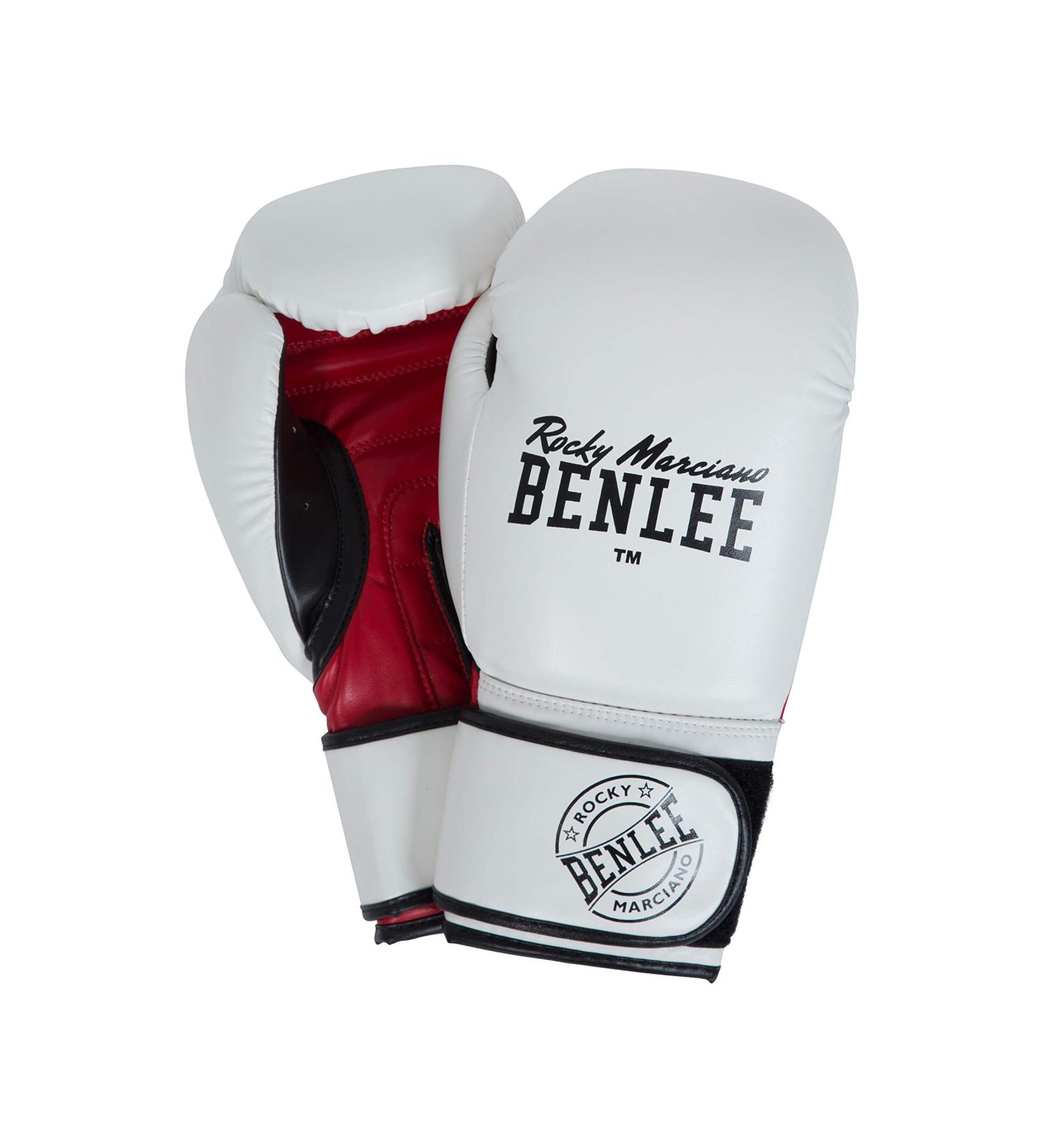 Buy BENLEE Rocky Marciano Carlos Boxing Gloves 12 oz - White/Black/Red | Premium Quality International Shipping - Buy Online on GoSupps.com