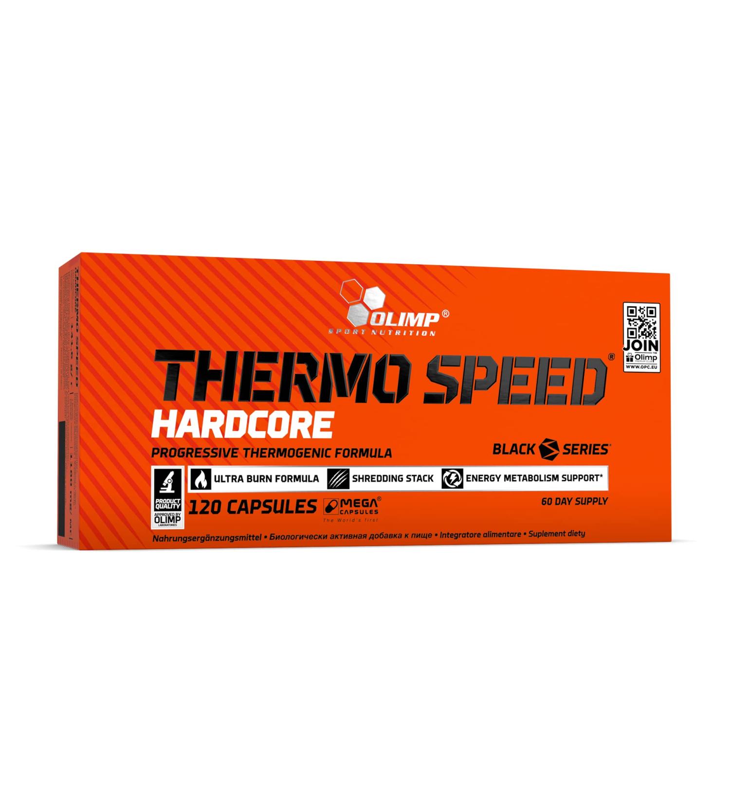 Olimp Sport Nutrition Thermo Speed Hardcore 120 Capsules - Buy Online on GoSupps.com