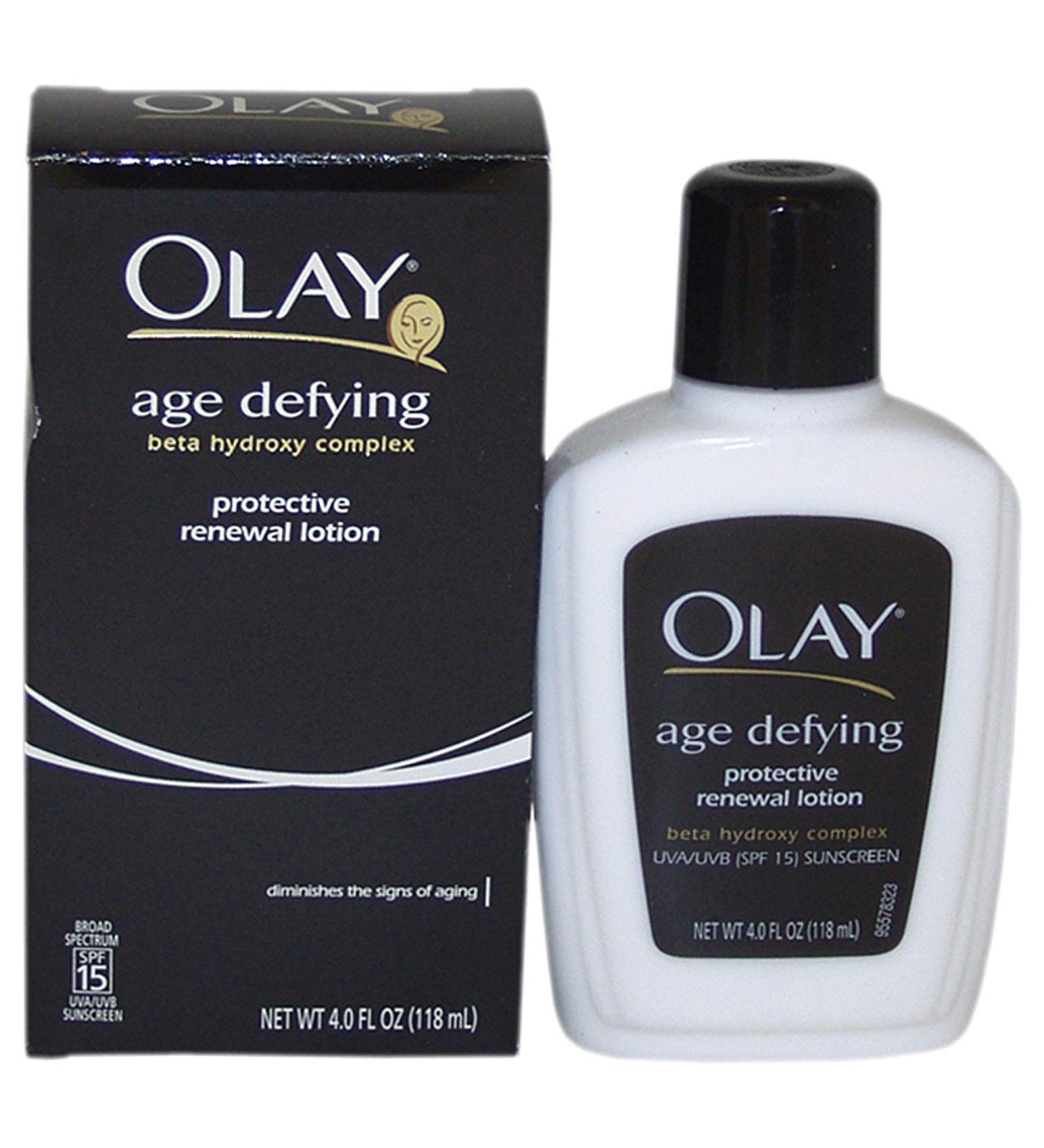 Age Defying Protective Renewal Lotion Olay 4 oz Lotion For Women