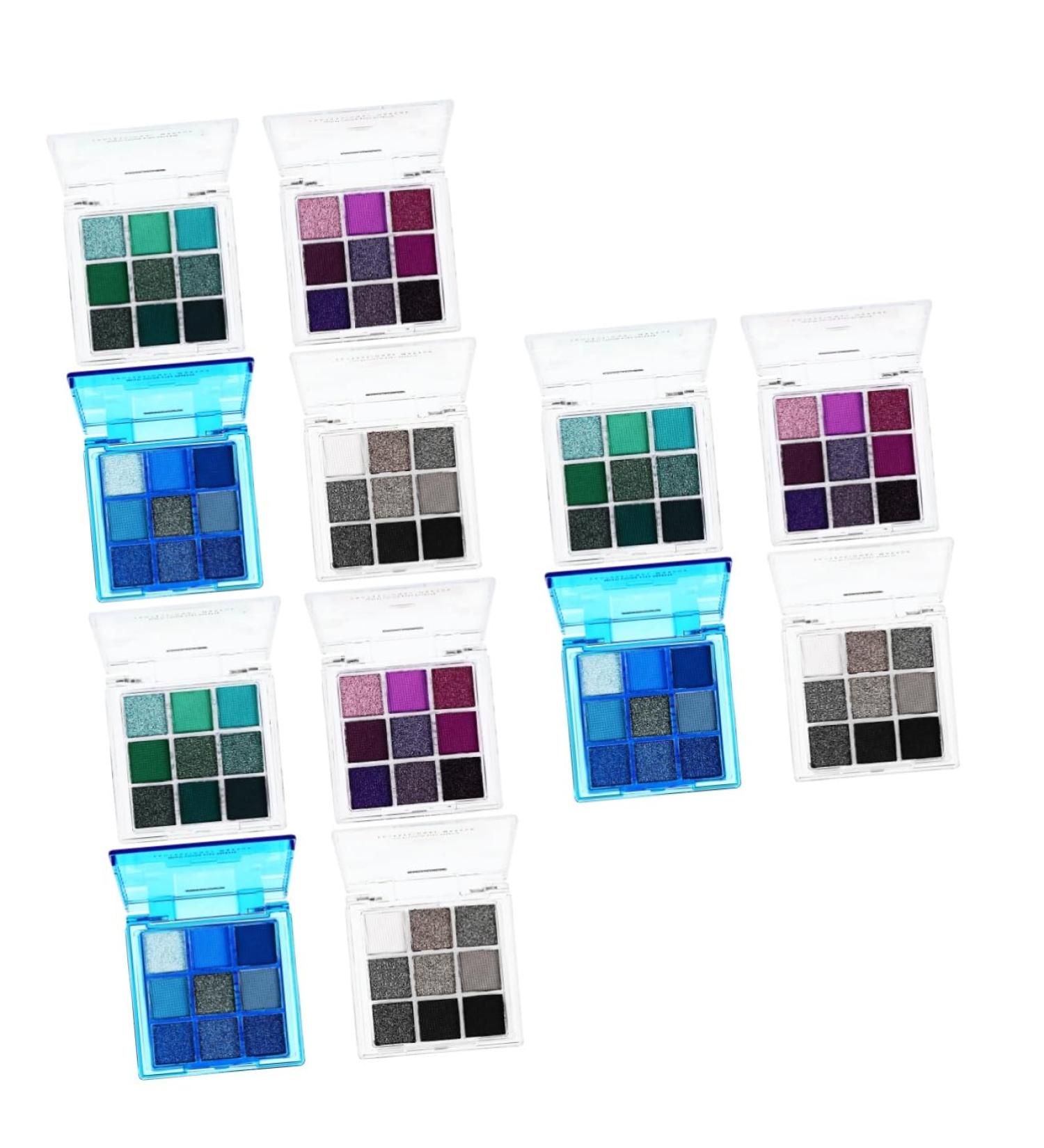 Beavorty 12 Pcs Eye Shadow Palette Makeup Pigmented Eyeshadow Palette Makeup Eyeshadow Palette 1 count (Pack of 1) Multix3pcs - Buy Online on GoSupps.com
