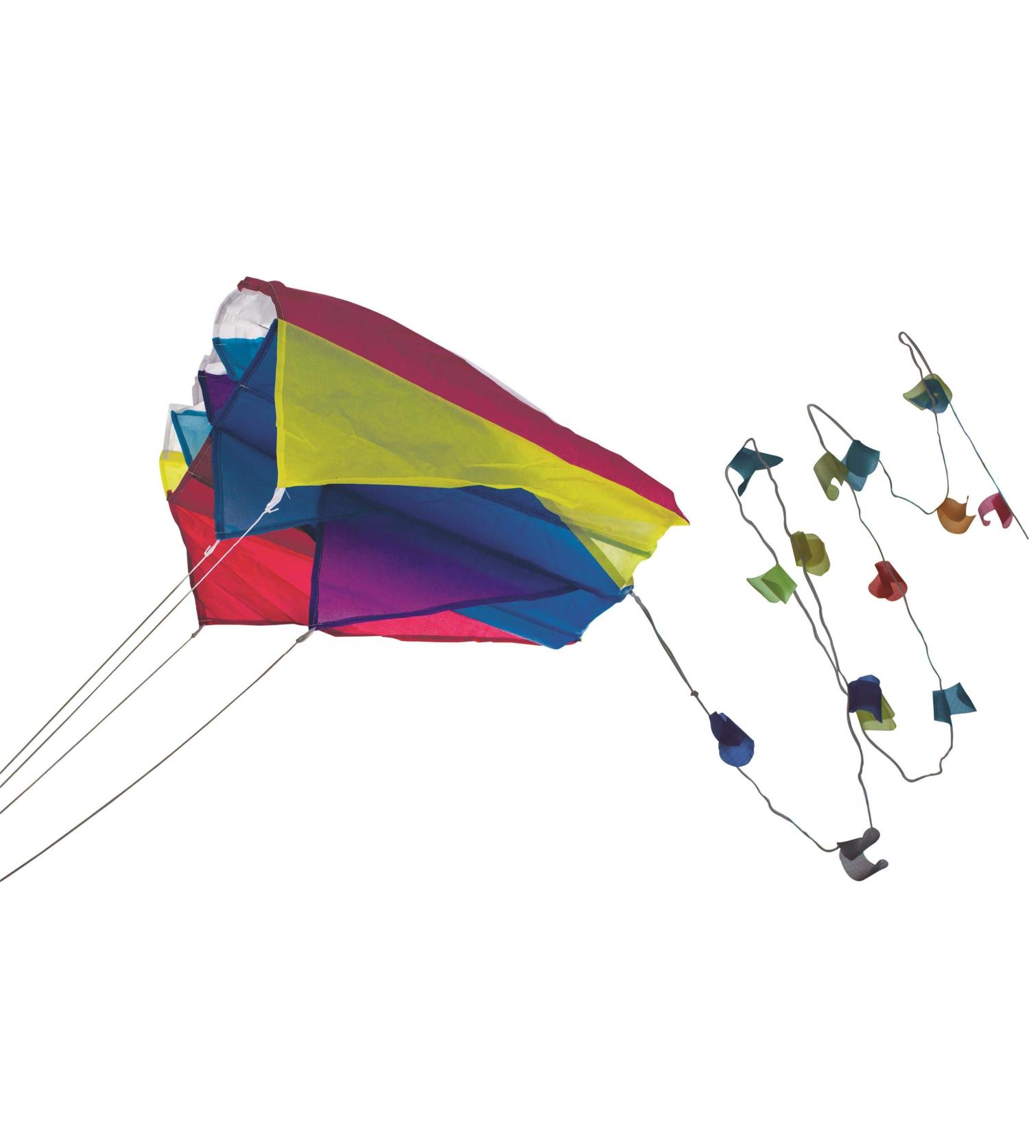 Paul G nther 1189 Mini Parafoil Blue - Compact Pocket Kite for Kids & Adults | Lightweight 60 x 51 cm | Perfect for Outdoor Fun - Buy Online on GoSupps.com