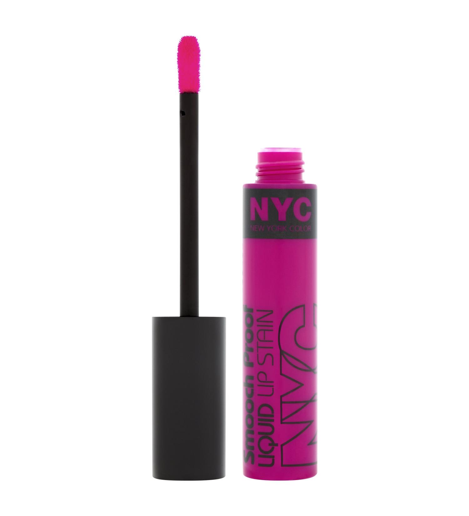 NYC Smooch Proof Liquid Lips Unforgettable Fuchsia