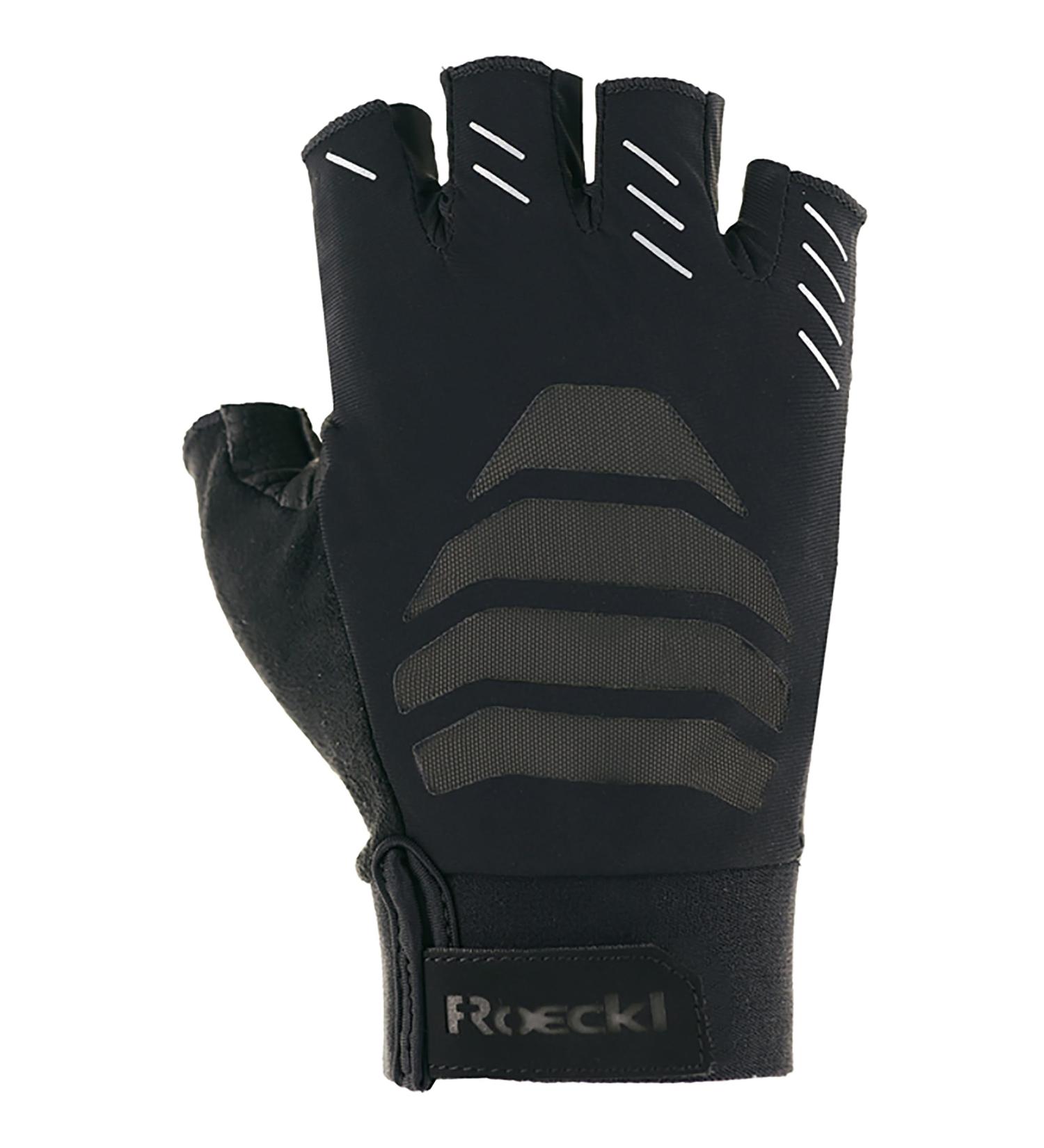 Roeckl Irai cycling gloves short black 2024 8.5