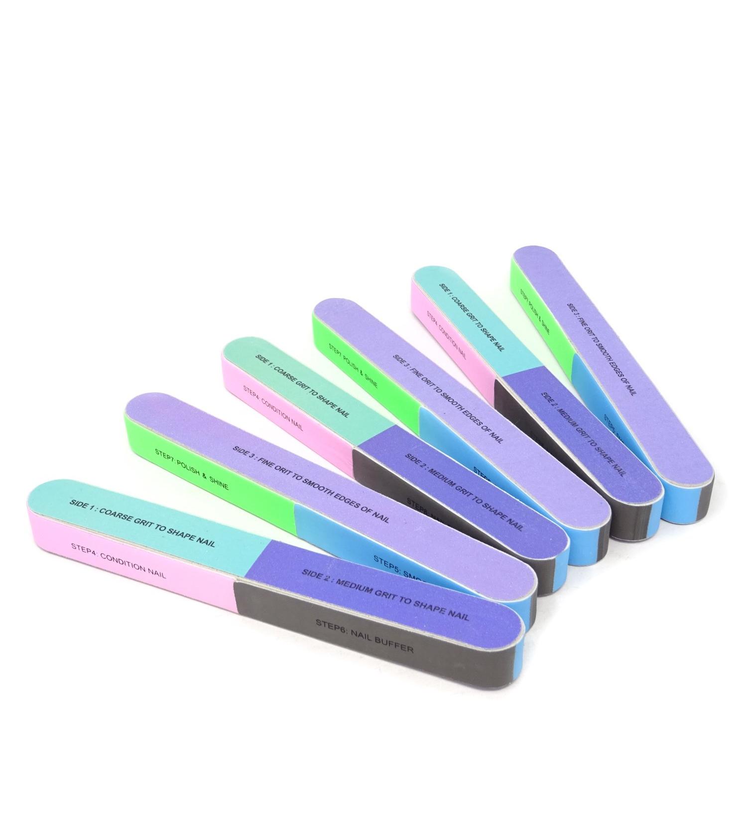 Honbay 6PCS Nail Art Tool Set - Nail File, Buffer & Manicure Cosmetic Kit - Buy Online on GoSupps.com