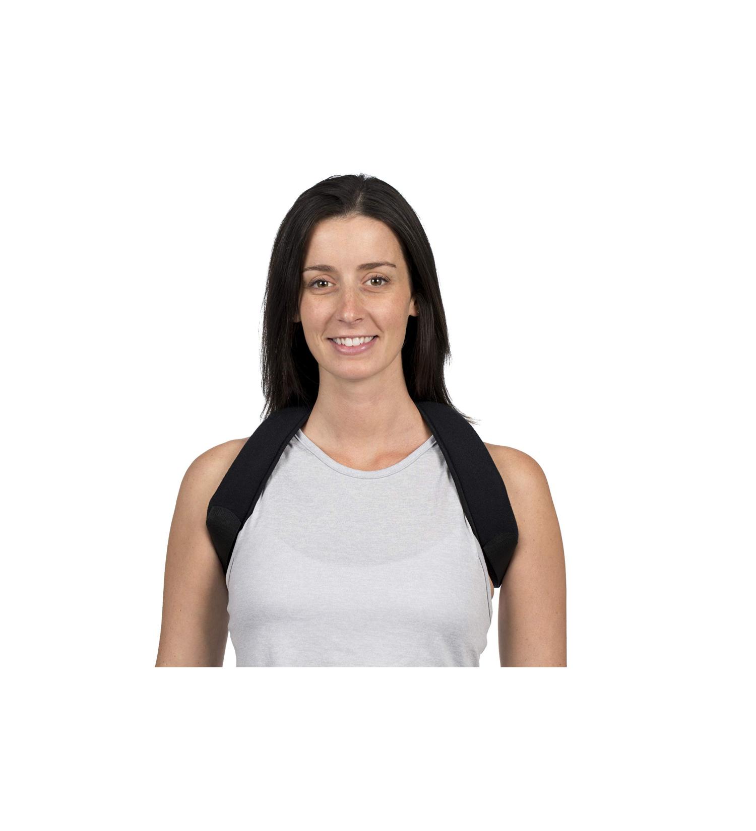 FitPro Adjustable Lightweight Back Posture Corrector - X-Small | Amazon Exclusive Brand X-S Black - Improve Posture Internationally - Buy Online on GoSupps.com
