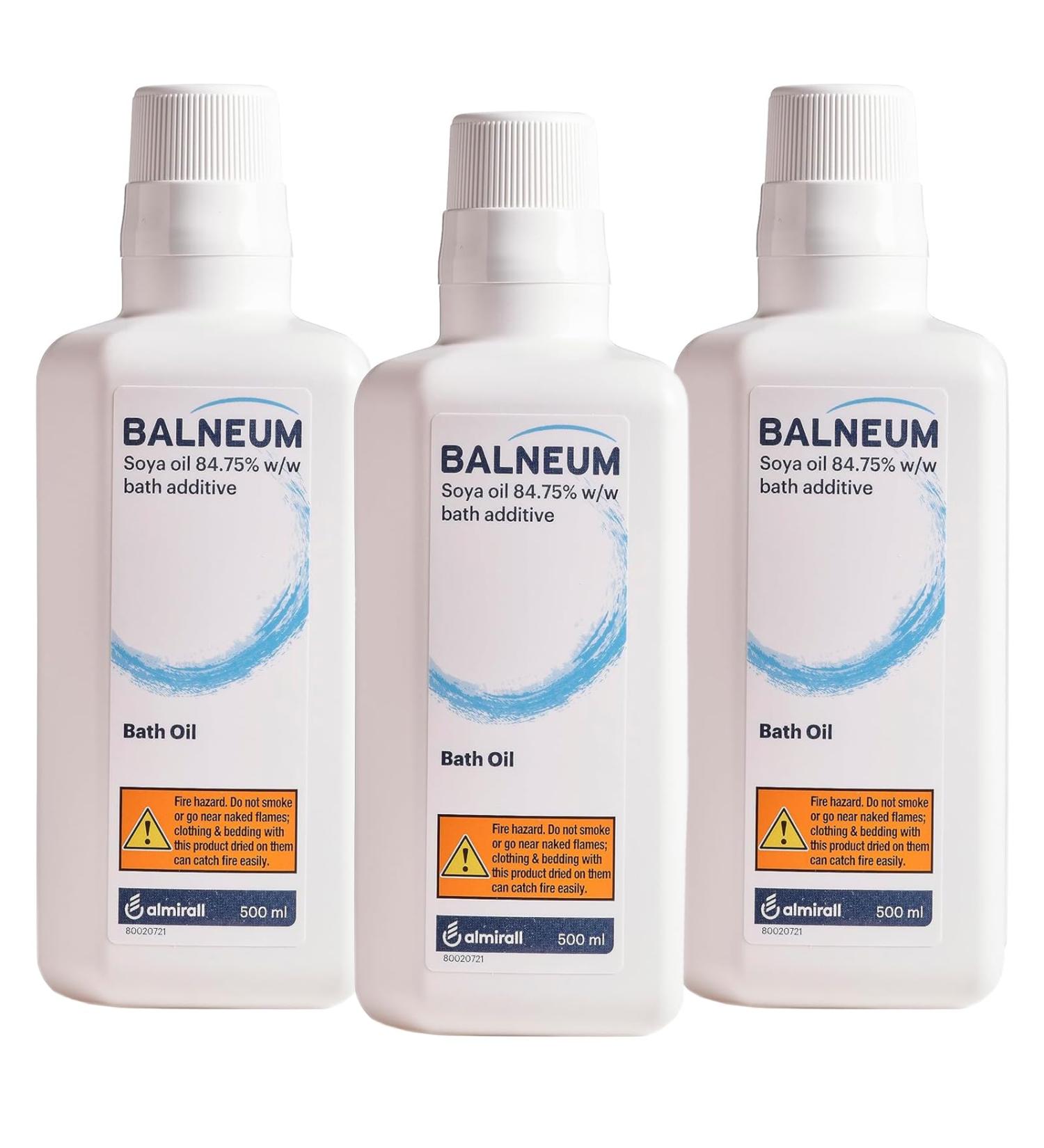 Balneum Medicinal Bath Oil 500ml 3 Pack - Buy Online on GoSupps.com