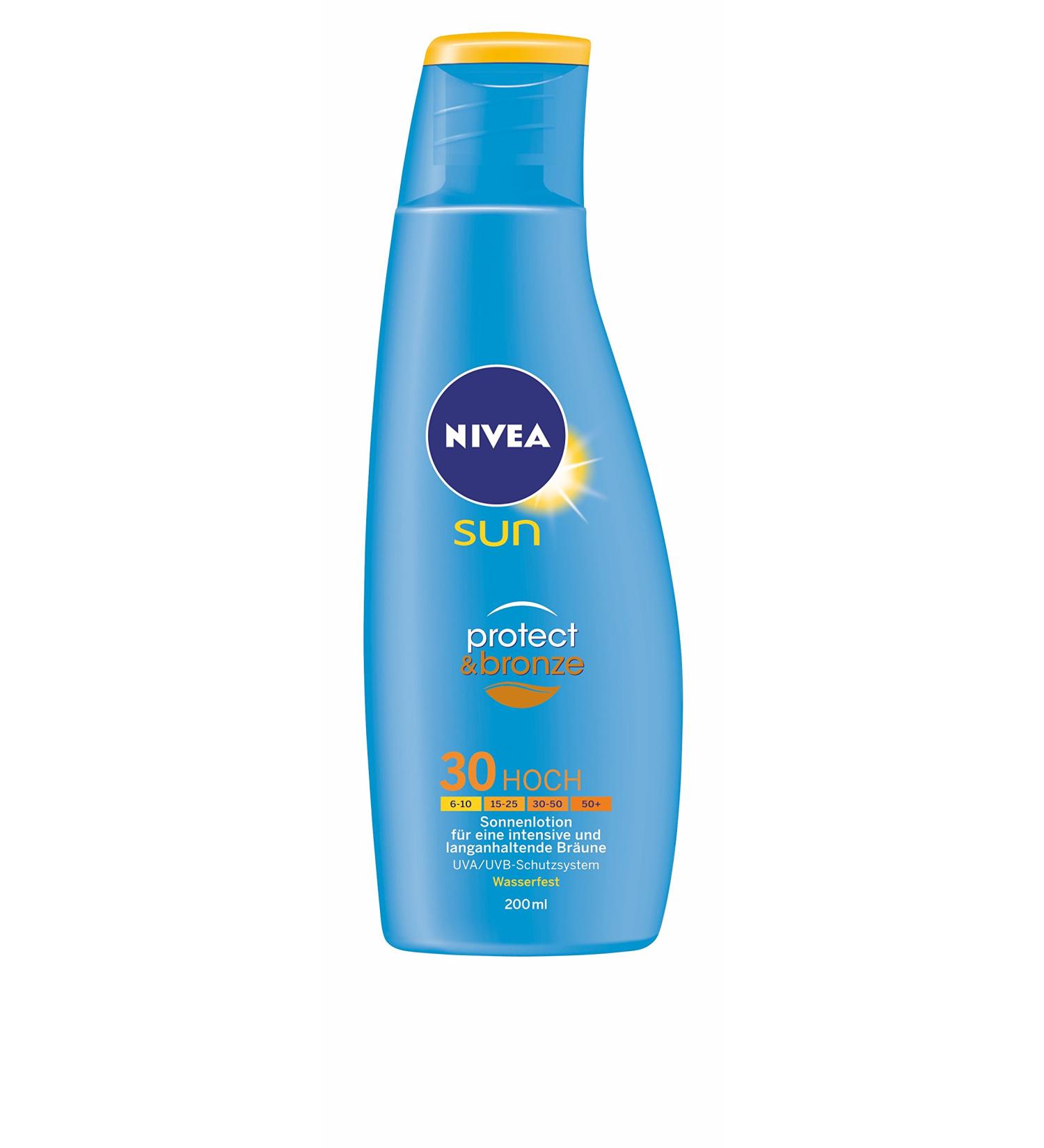 NIVEA Nivea Sun Protect & Bronze Sunscreen Lotion SPF30 200 ml