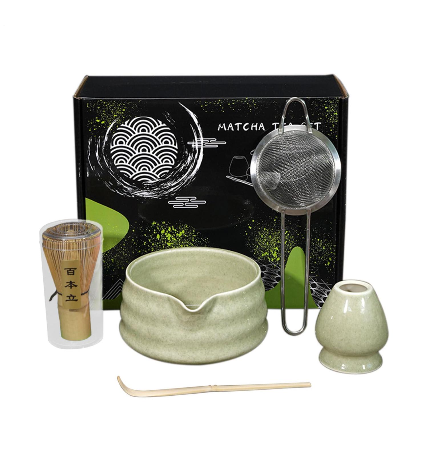 Ustensiles de cuisine | 5 pi ces TEA Matcha Set | Matcha en bambou | Ensembles de matchas de style japonais | Kit de matchas robuste pour les amateurs de matchas novateurs novices de cuisine la mais Light Green - Buy Online on GoSupps.com