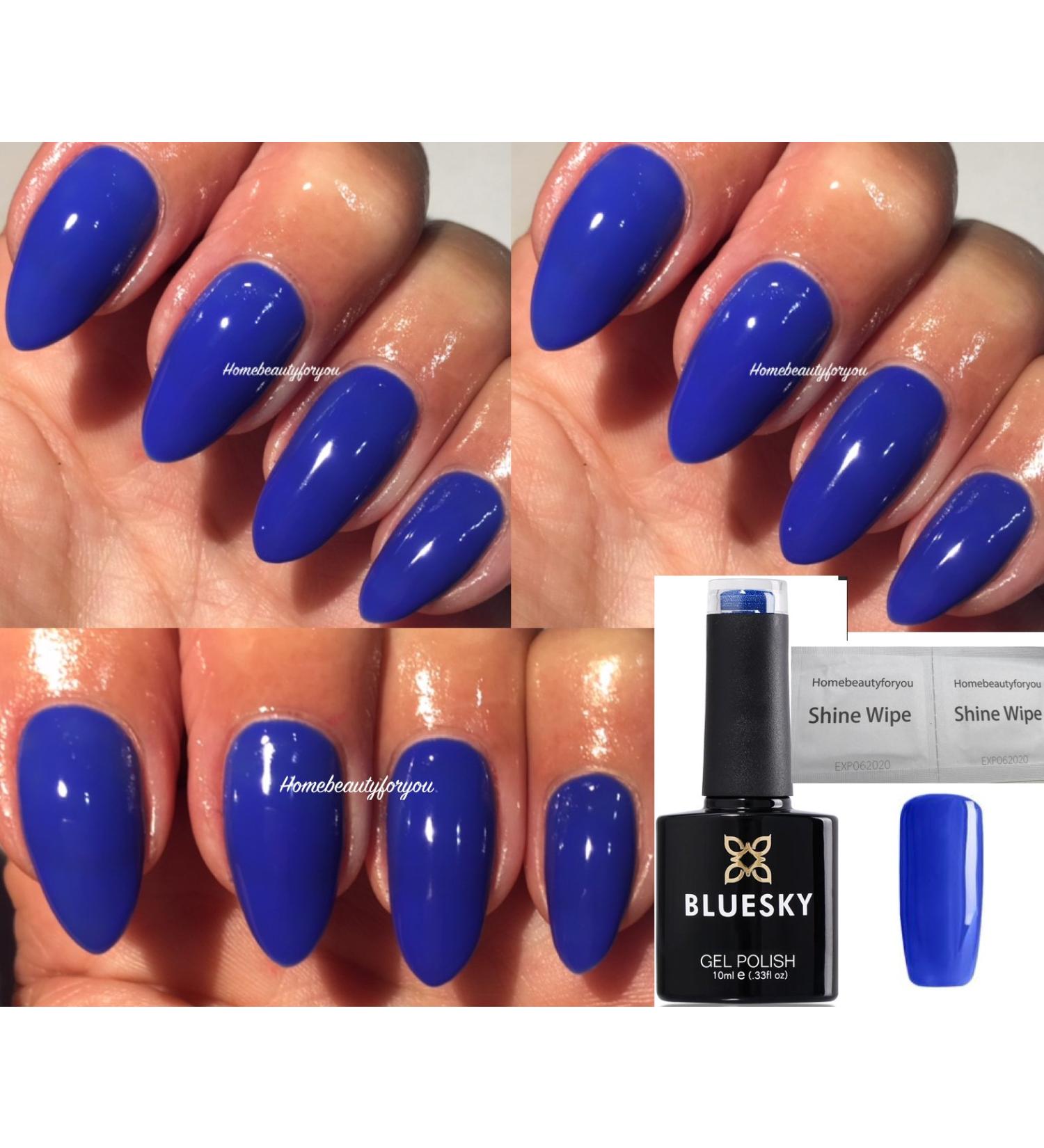 Bluesky GEL POLISH Blue Eye Shadow New Wave Cobalt Blue 80639 Nail UV LED Soak Off SPECIAL PRICE - Buy Online on GoSupps.com