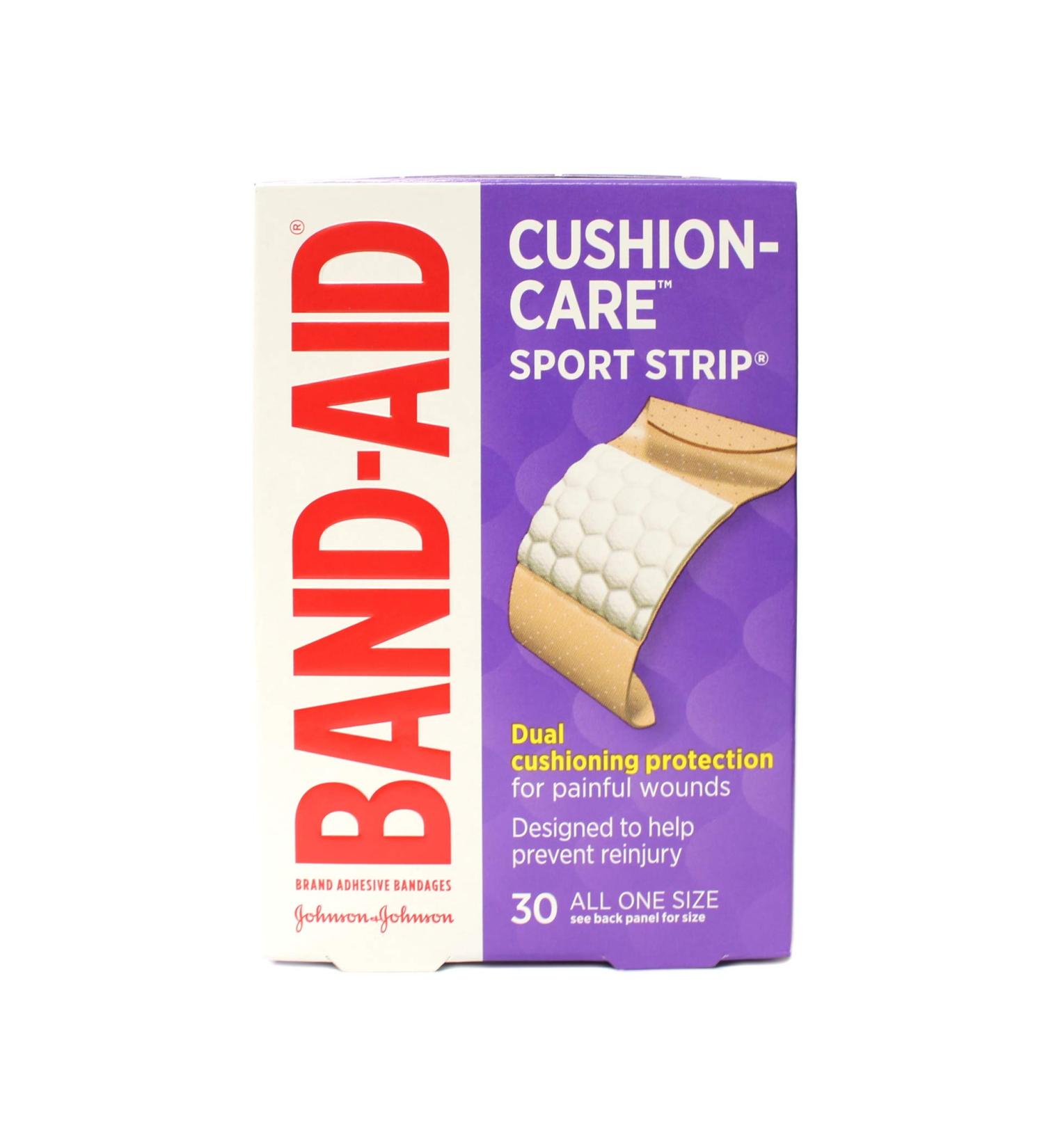 BAND-AID Sport Strip Extra Wide - Special Pack of 6, 30 Strips per Pack - Buy Online on GoSupps.com