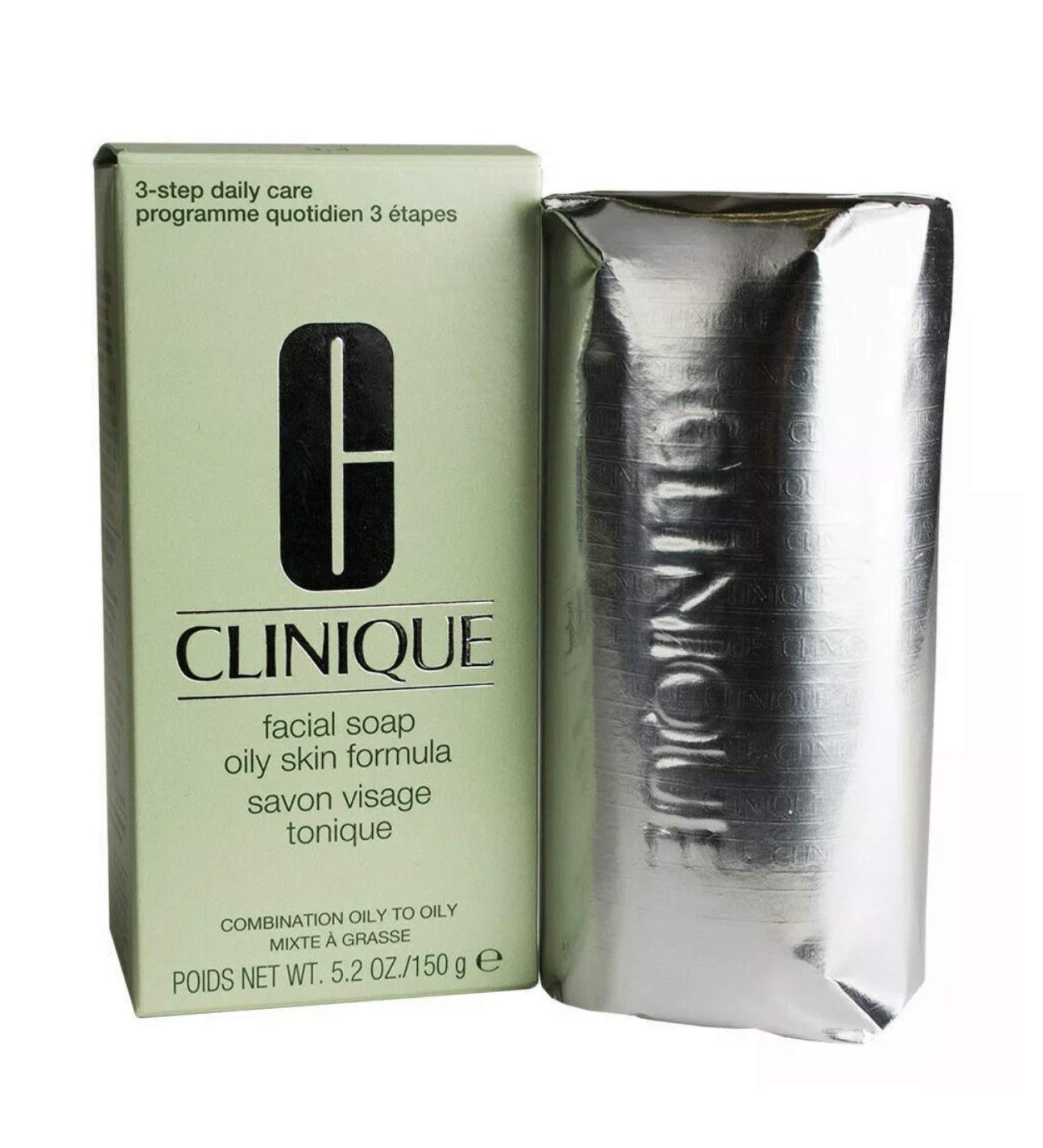 Clinique Facial Soap Oily Skin Formula 5 oz - Gentle Cleansing for Oily Skin - Buy Online on GoSupps.com