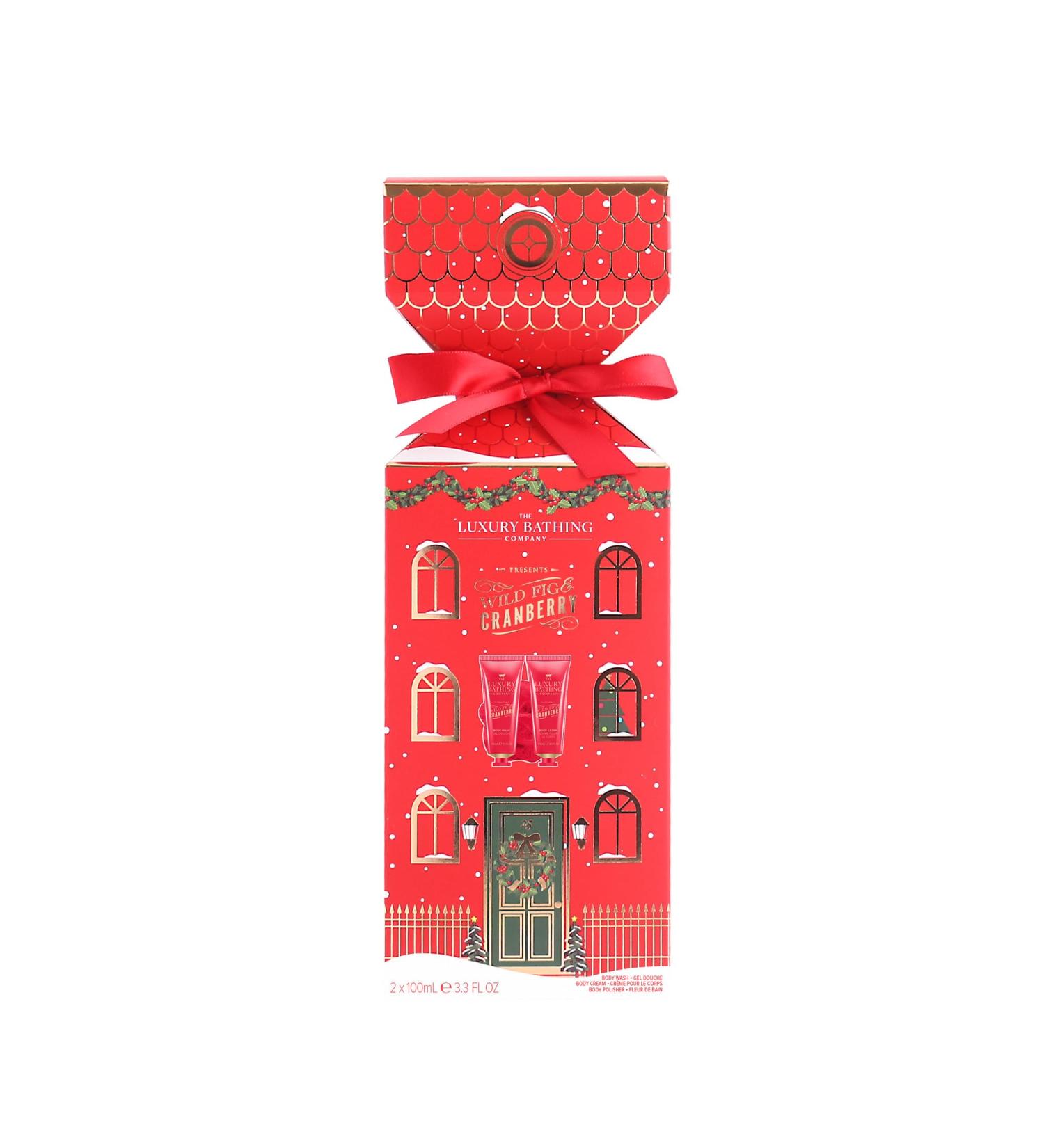 The Luxury Bathing Company - Wild Fig & Cranberry Nourishing Favourites Gift Set - Vegan Friendly - Buy Online on GoSupps.com