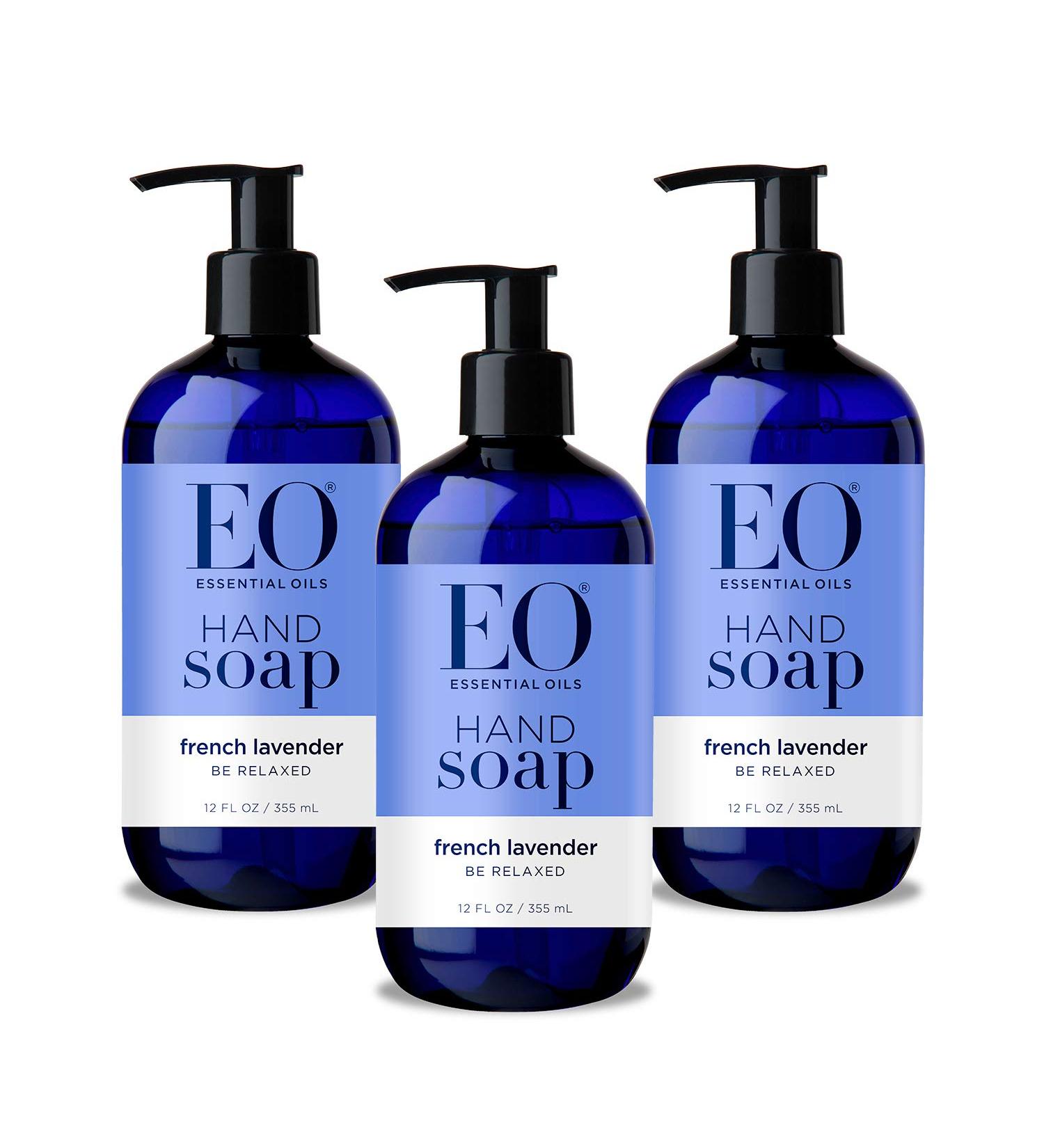 French Lavender Moisturizing Hand Soap - 12 Ounces - Pack of 3 | Sulfate-Free & Gentle Formula - Buy Online on GoSupps.com