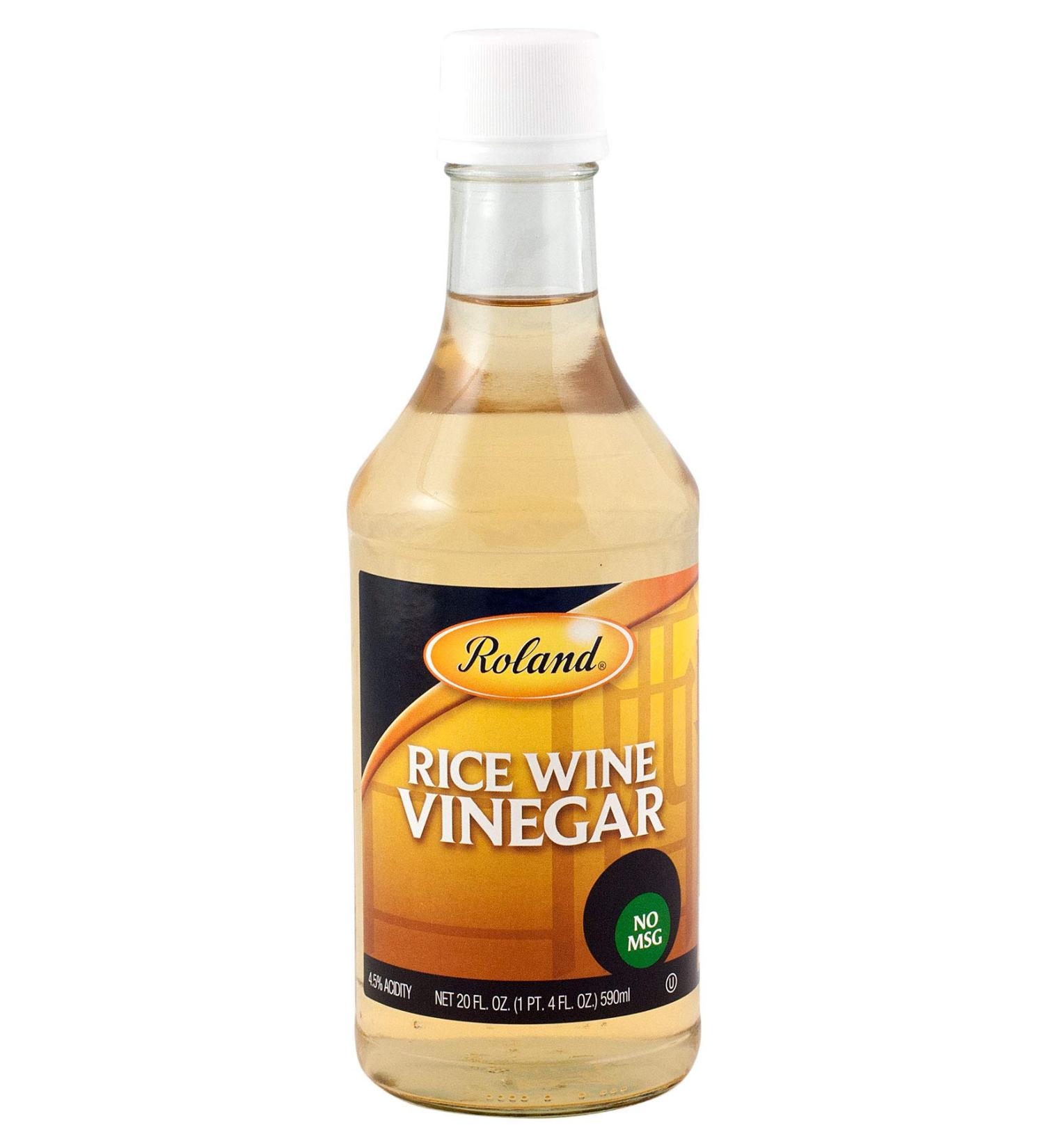 Roland Rice Wine Vinegar With No Msg, 20 fl oz