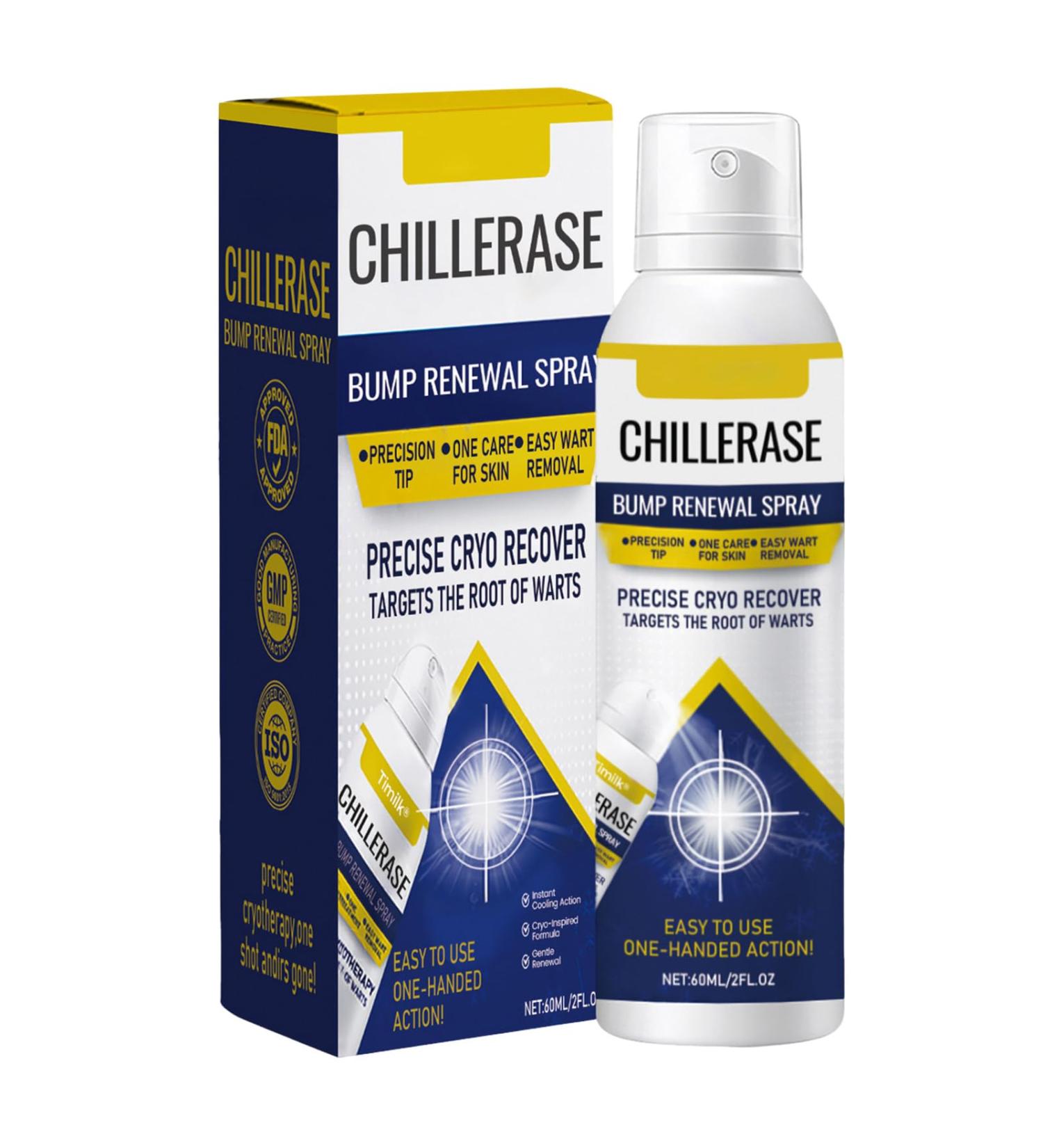 Chill Erase Bump Renewal Spray pour le corps l'acide salicylique avanc 2 % formule apaisante r duit les imperfections p n tre rapidement spray naturel pour la peau convient tous les types de 1 Pi ce. - Buy Online on GoSupps.com