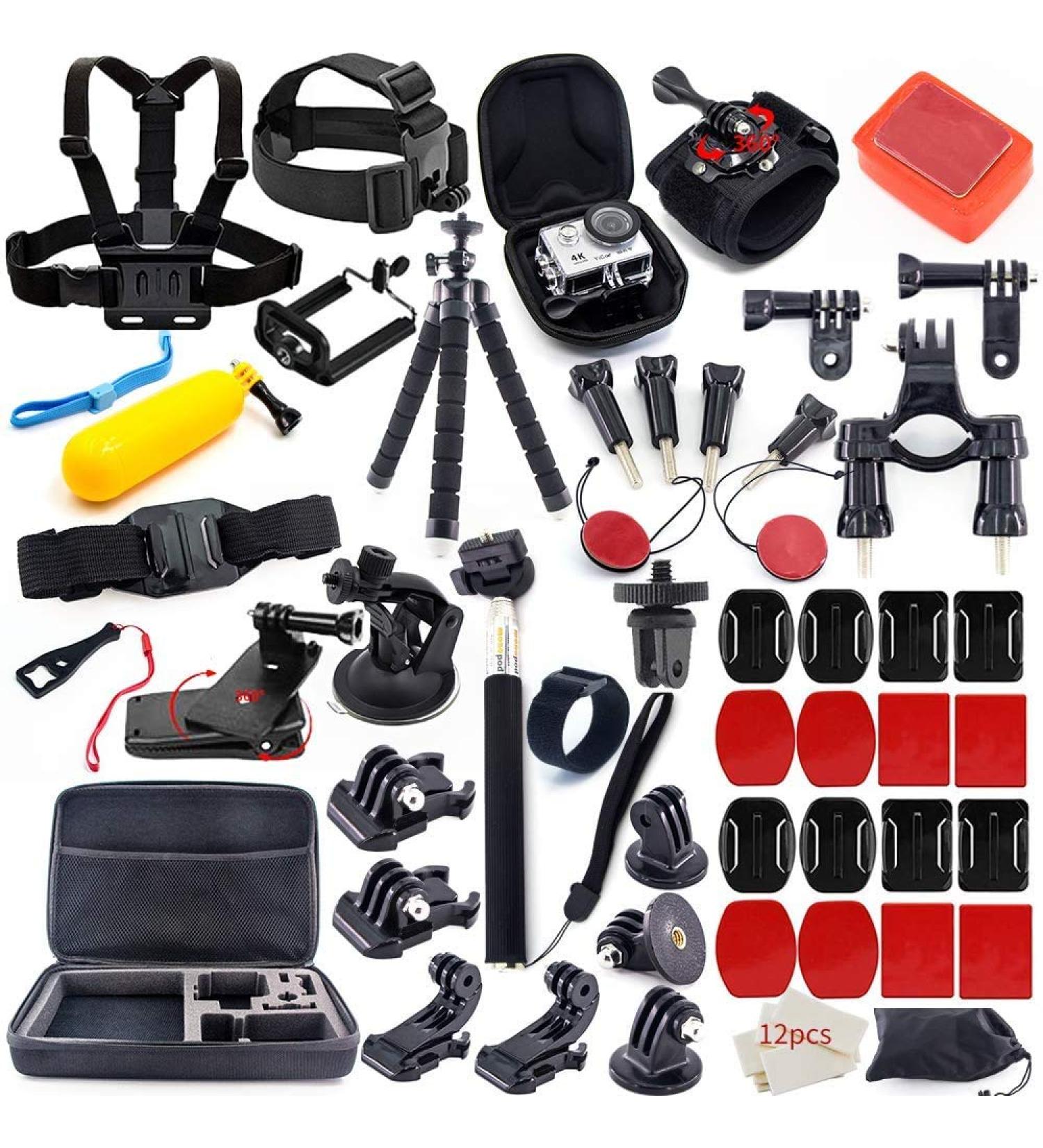 Action Camera Accessories Kit for GoPro & More - Mountdog Accessory Bundle Set - Buy Online on GoSupps.com