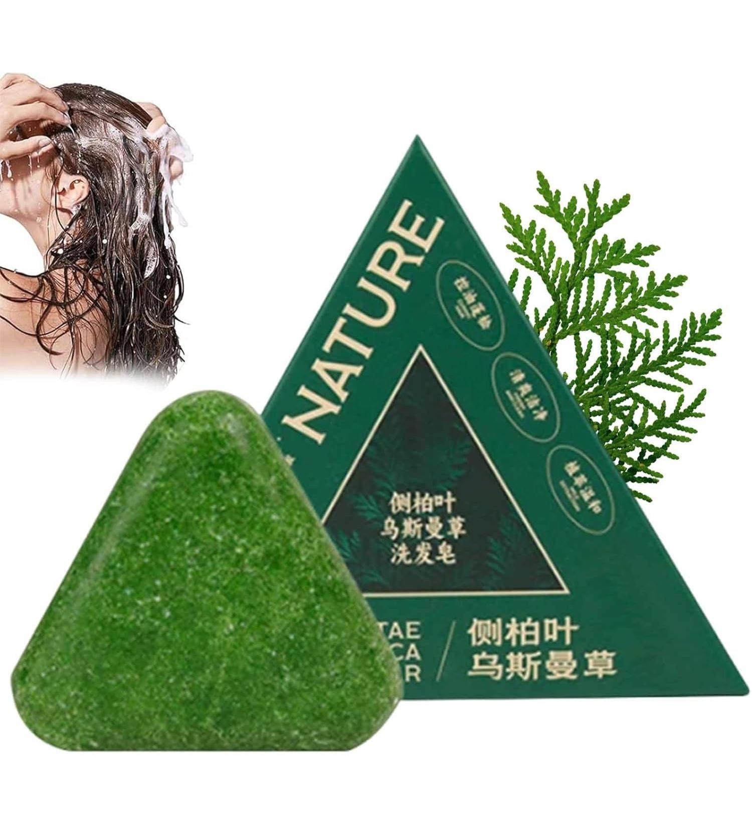  KWJTOY Solid Shampoo Herbal Solid Shampoo | Hair Growth Shampoo Bar | Moisturizing Strengthens Hair for Women and Men - Buy Online on GoSupps.com