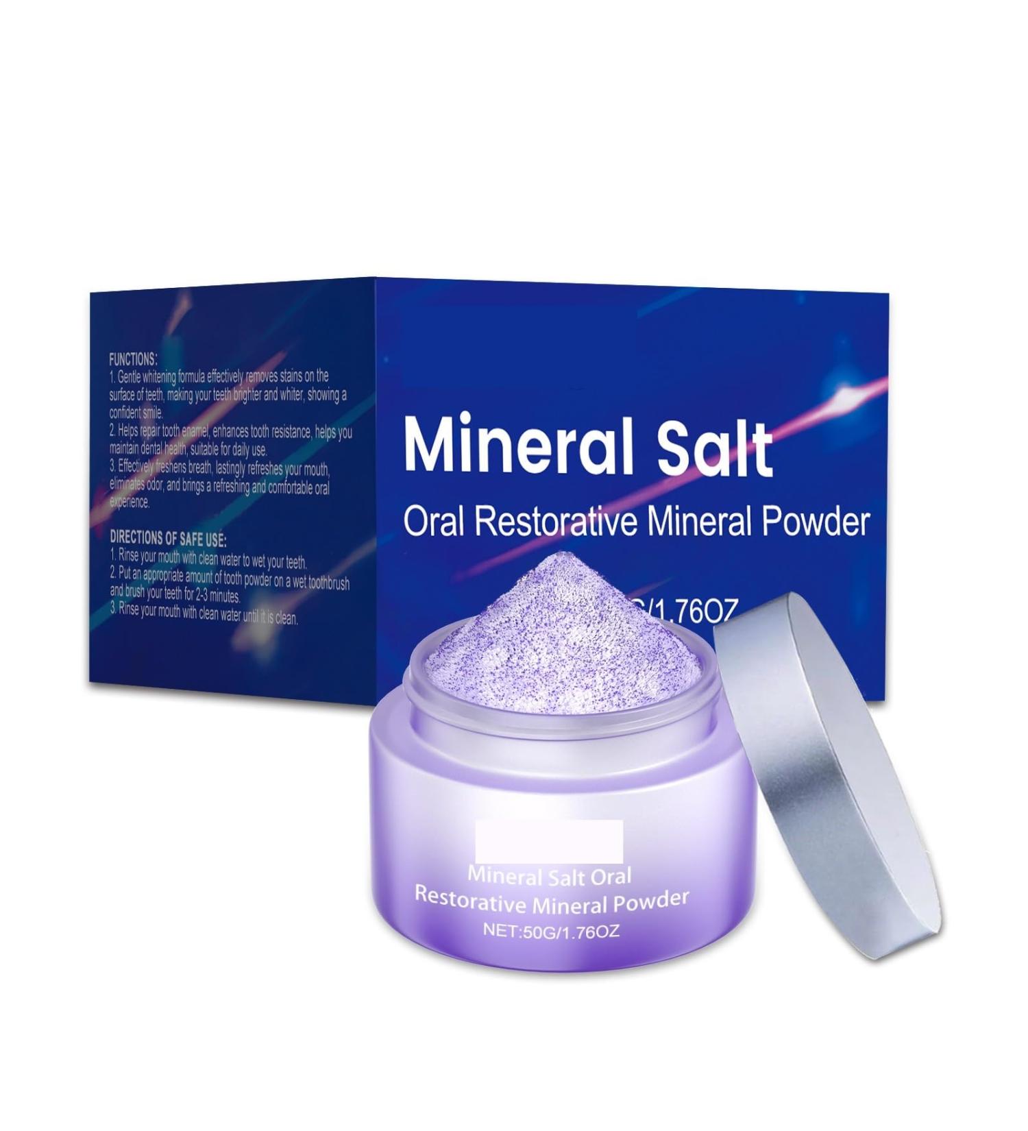 Purple Tooth Powder - Repairs Enamel Enhances Tooth Resistance Freshens Breath Maintains Oral Health Suitable for Daily Use(4pcs) - Buy Online on GoSupps.com