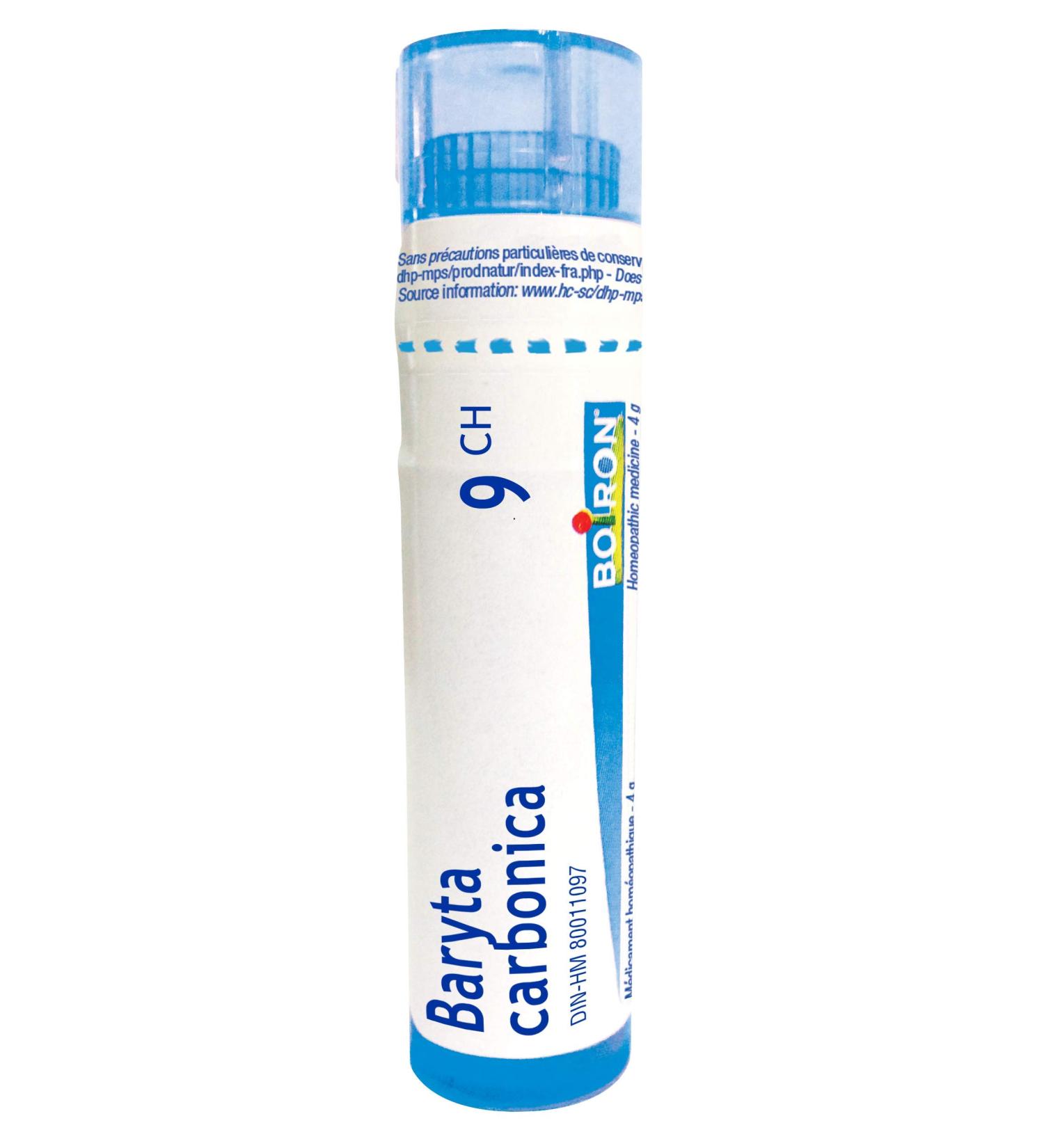 Baryta Carbonica 9ch Boiron Homeopathic Medicine - Buy Online on GoSupps.com