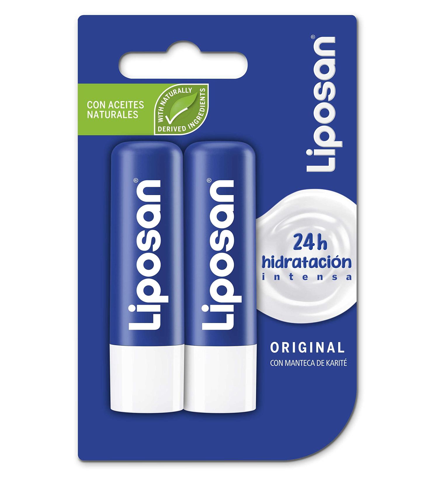 Liposan Baume l vres original de soin intensif cacao lot de 2 (paquet de 1) - Buy Online on GoSupps.com