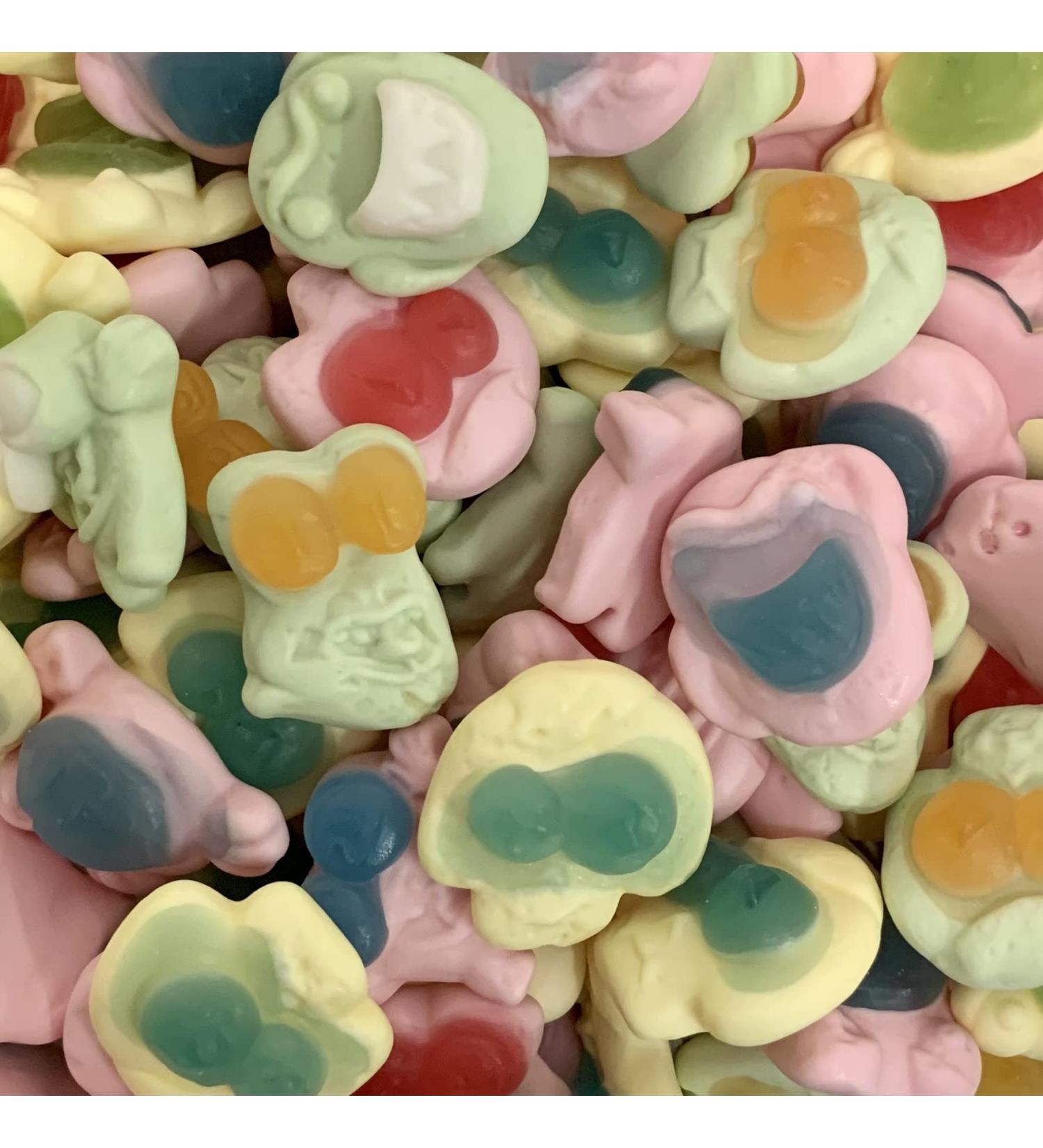 Monsters Heads (Halloween) 500g Share Bag by The Gourmet Sweet Company