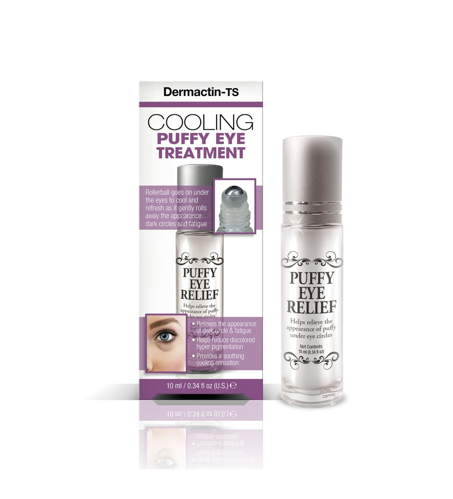 Dermactin-TS Cooling Puffy Eye Treatment 0.34 oz - Refreshing and Soothing Eye Care - Buy Online on GoSupps.com