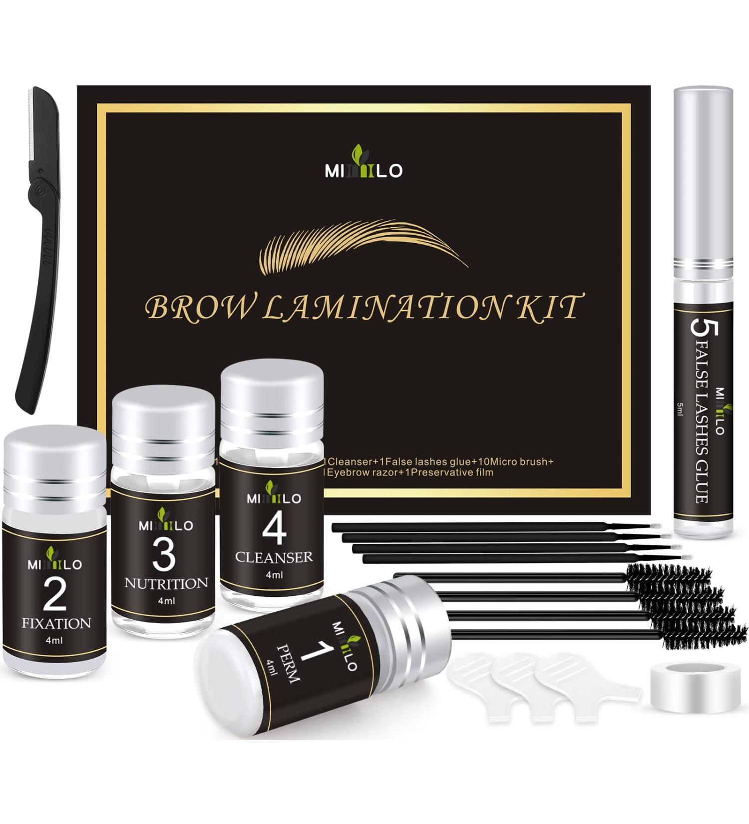 Naolve Eyebrows Lifting Set - Waterproof Durable Brow Lamination Kit for Beginners | Professional Eyebrow Styling - Buy Online on GoSupps.com