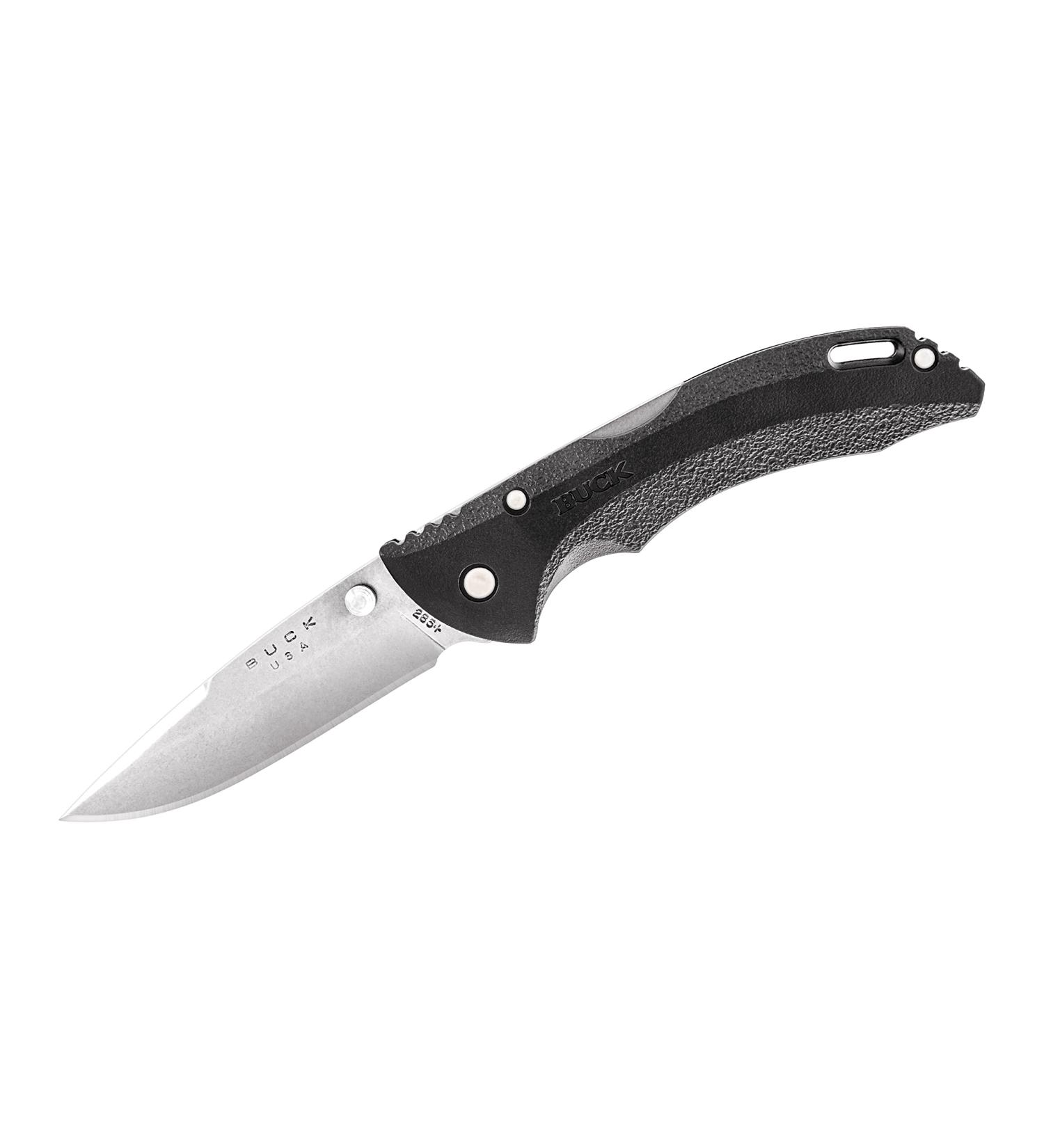 Buck Knives 285 Bantam BLW Folding Knife - Black | Removable Clip - Buy Online on GoSupps.com