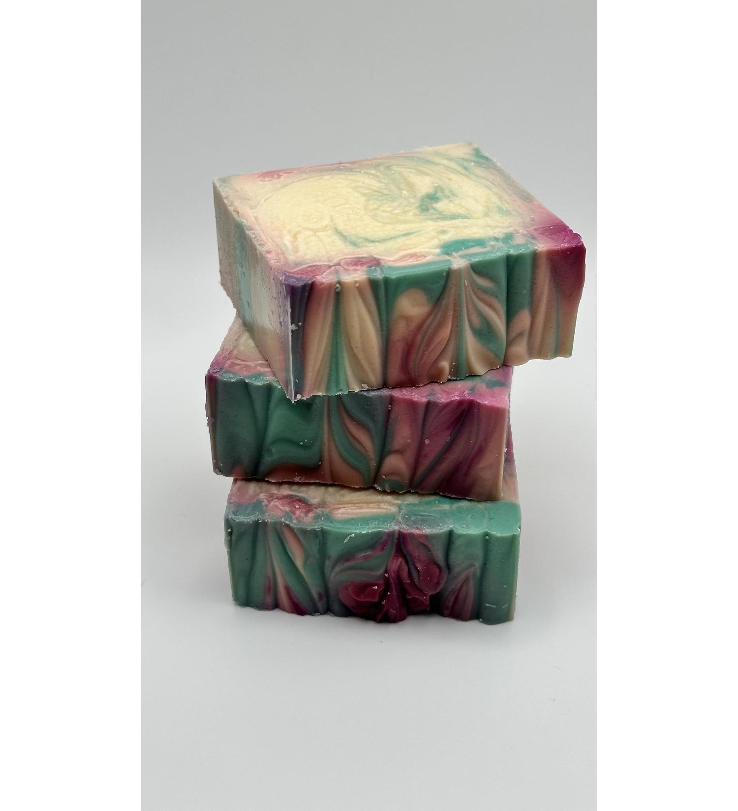 Peppermint Tingle Goat Milk Soap | Nourishing & Refreshing | 4.5-6 oz Bar - Shop Internationally - Buy Online on GoSupps.com